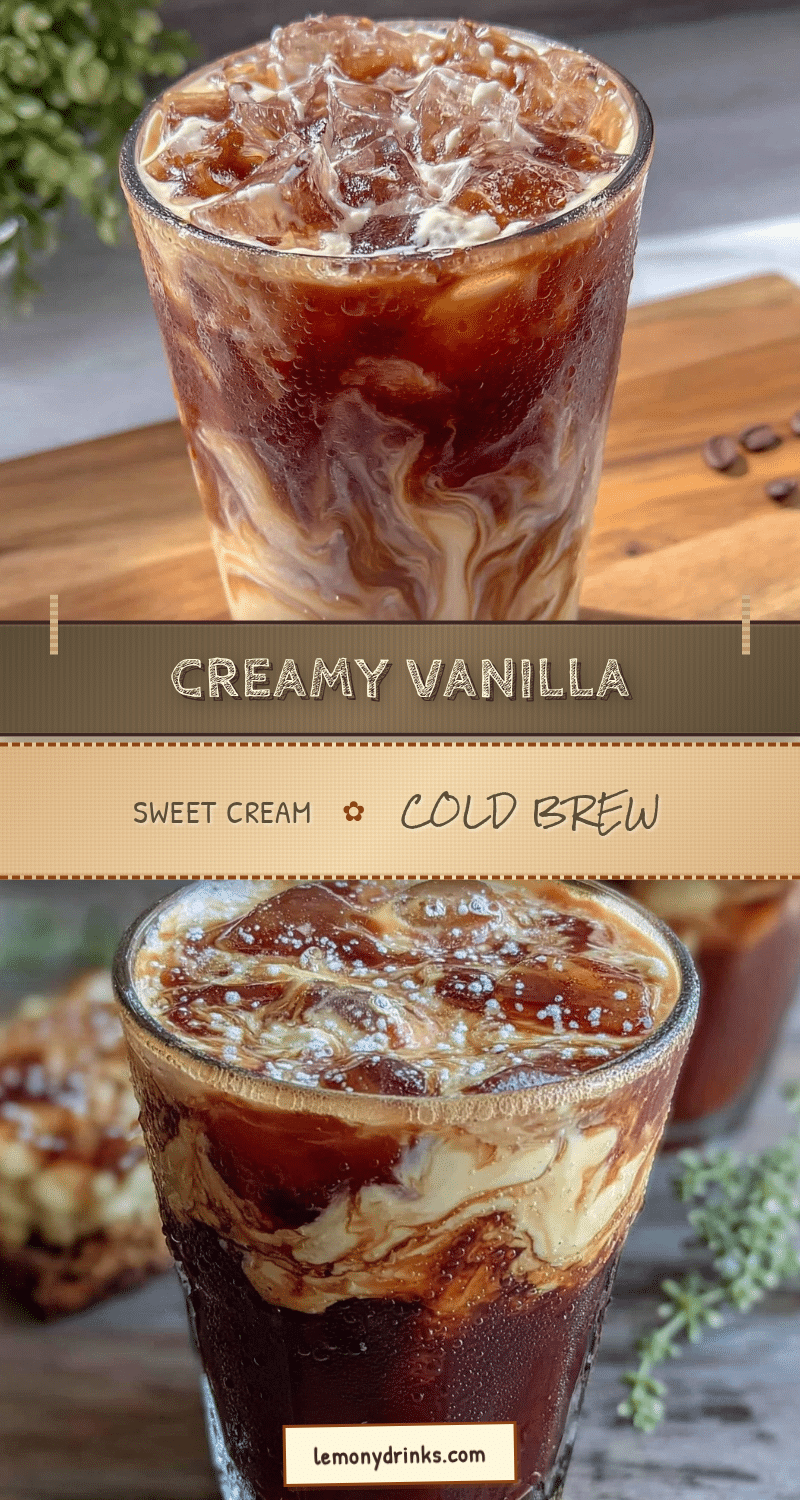 creamy vanilla sweet cream cold brew recipe