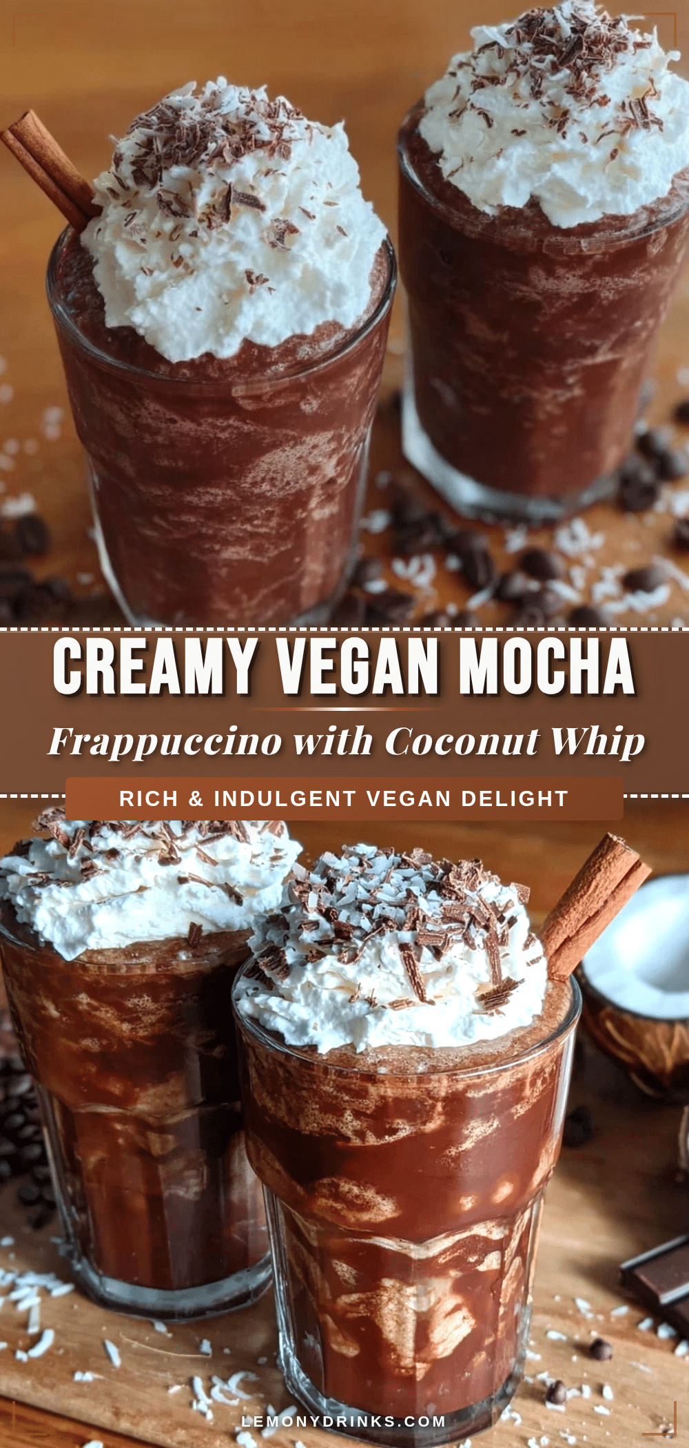 creamy vegan mocha frappuccino recipe