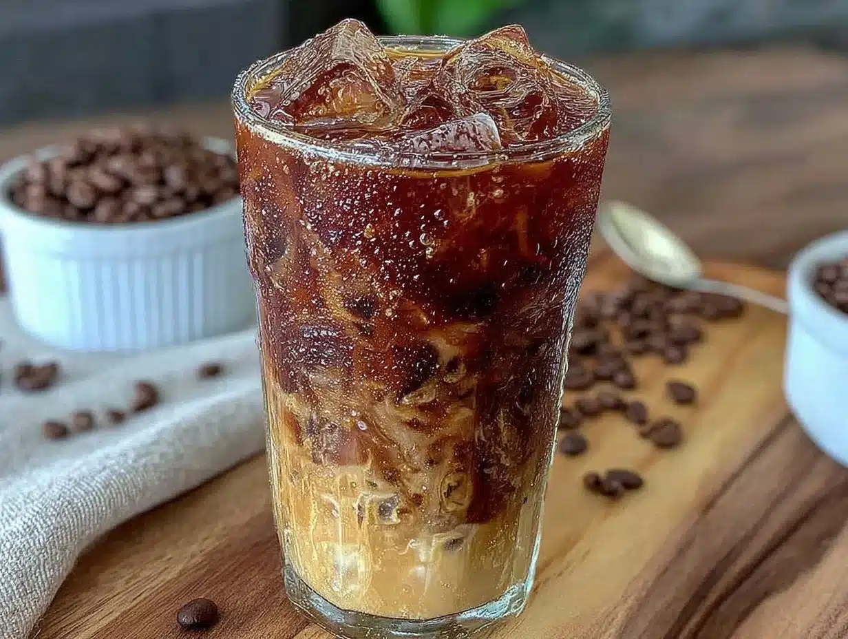 creamy vietnamese iced coffee preparation steps