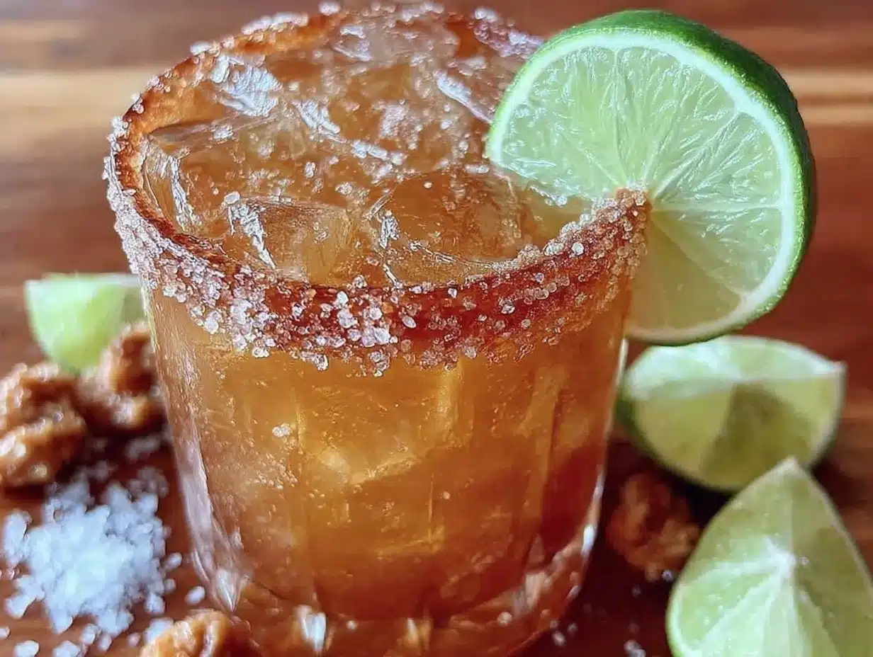 Crisp Craft IPA Beer-Garita Cocktail preparation steps