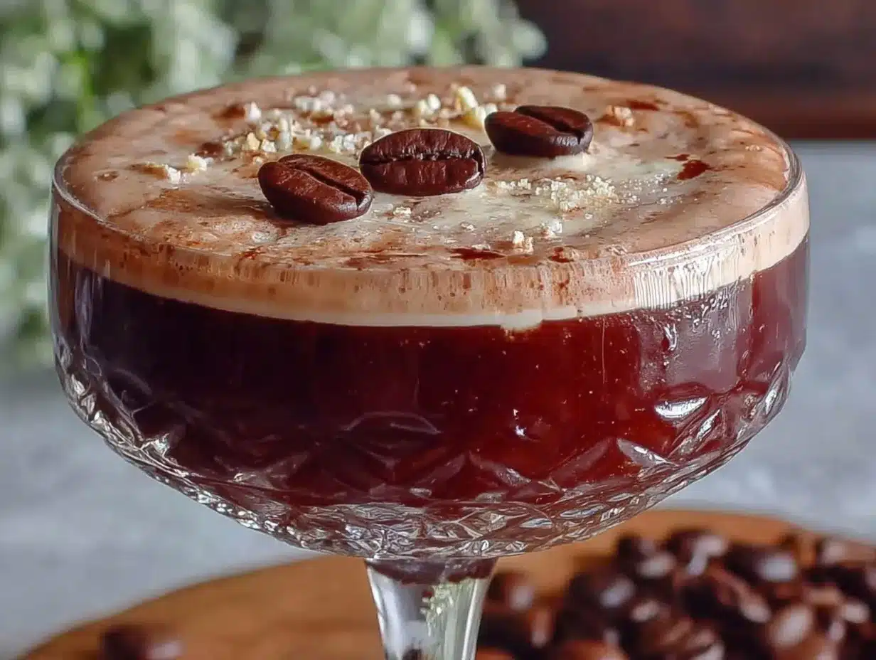 easy creamy espresso martini preparation steps
