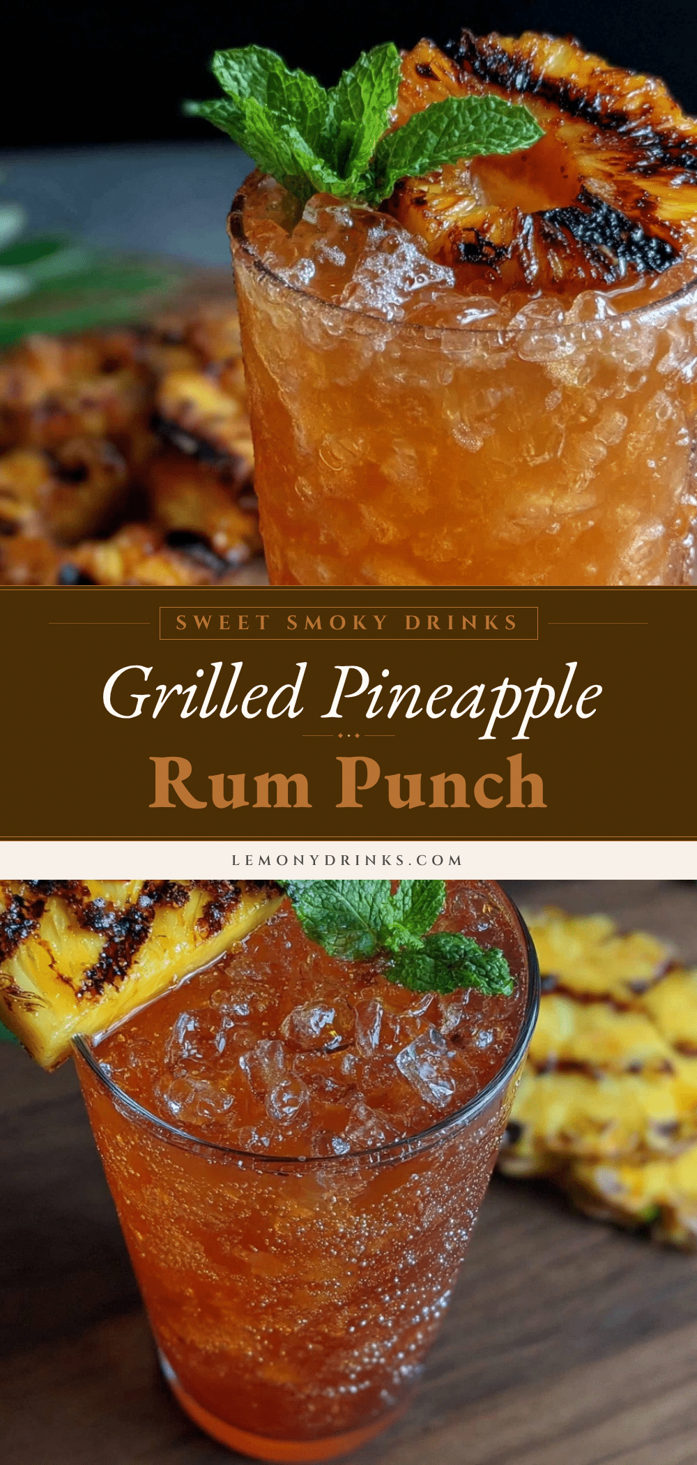 flavorful grilled pineapple rum punch recipe