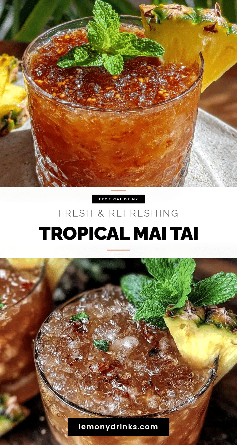 flavorful mai tai recipe recipe
