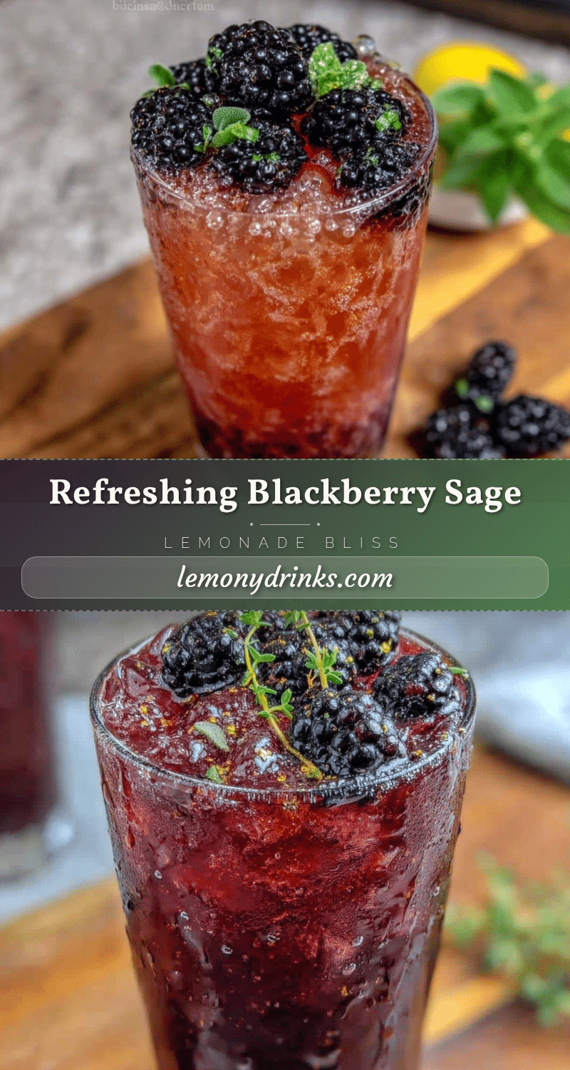 fresh blackberry sage lemonade recipe recipe