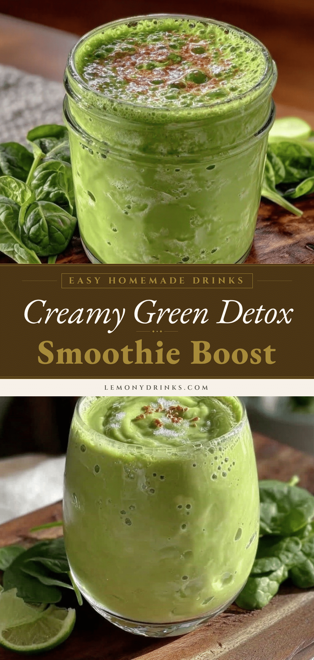fresh green detox smoothie recipe