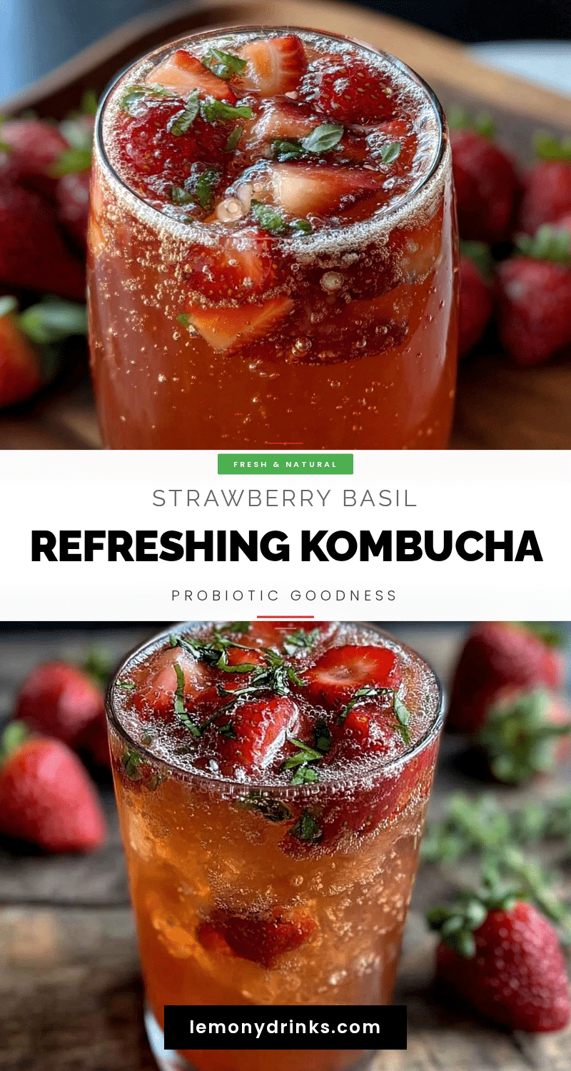 fresh strawberry basil kombucha recipe recipe