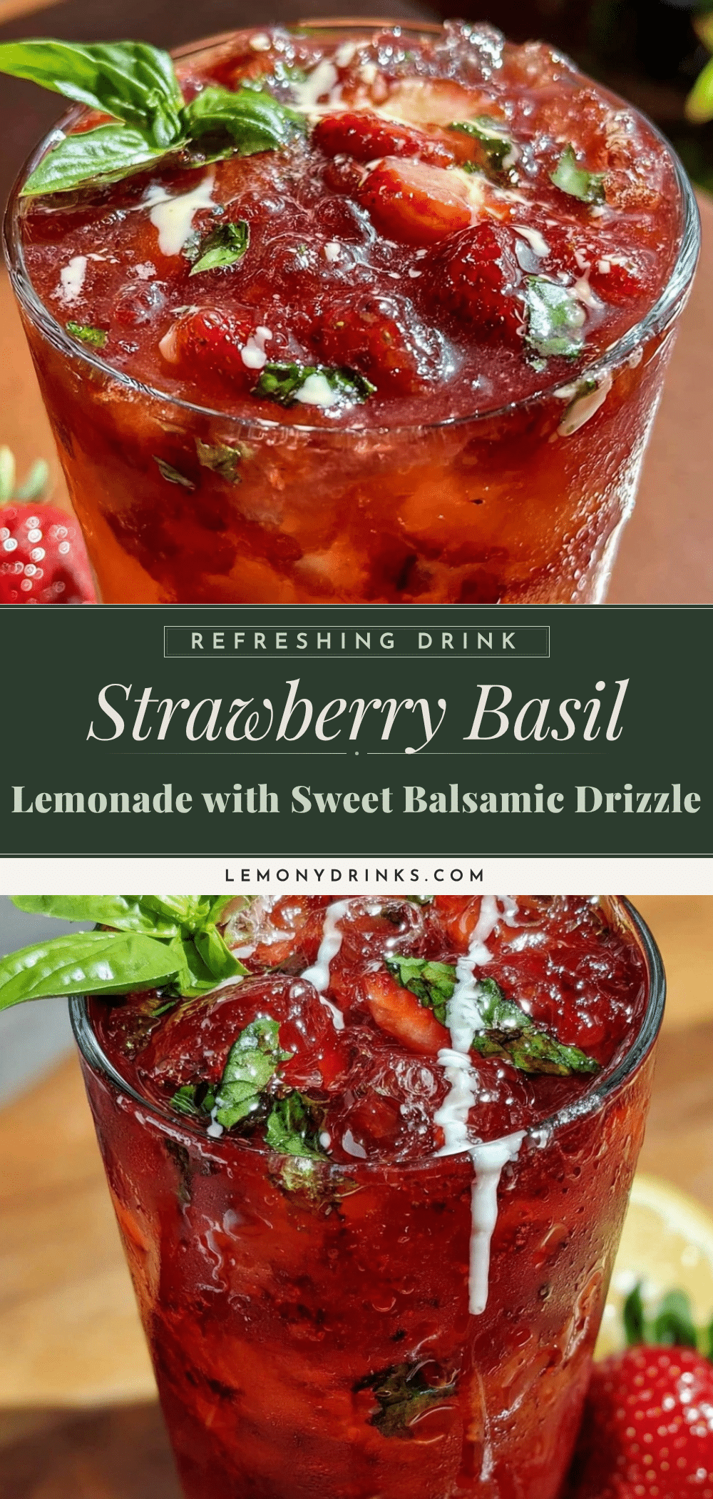 fresh strawberry basil lemonade recipe
