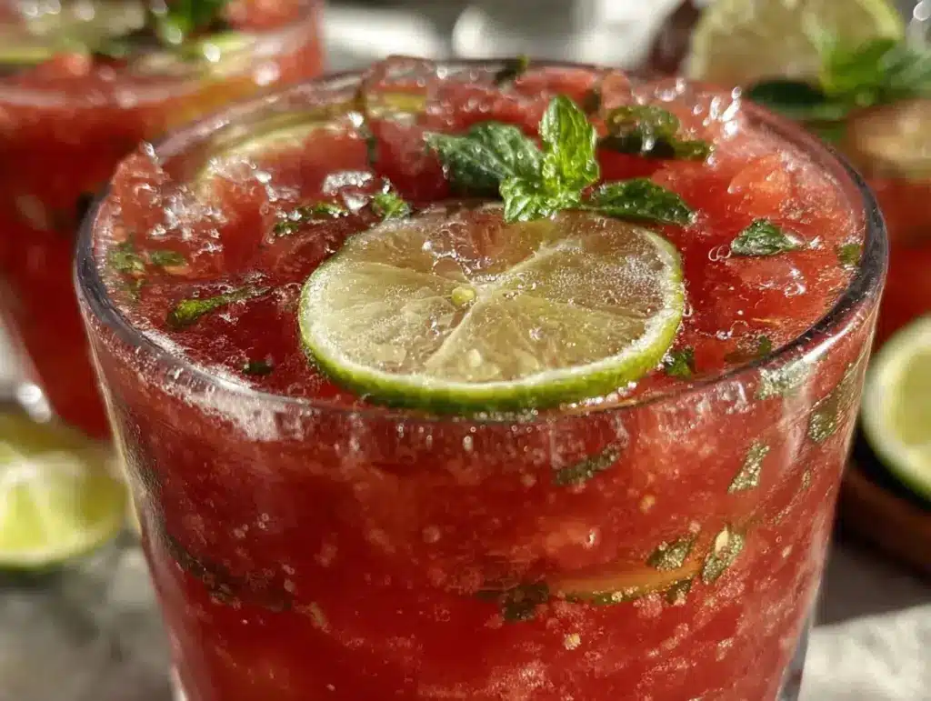 fresh watermelon agua fresca - featured image