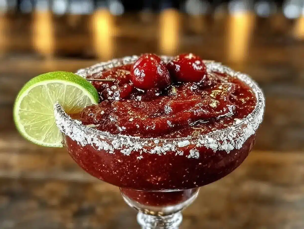 frozen cherry daiquiri recipe preparation steps