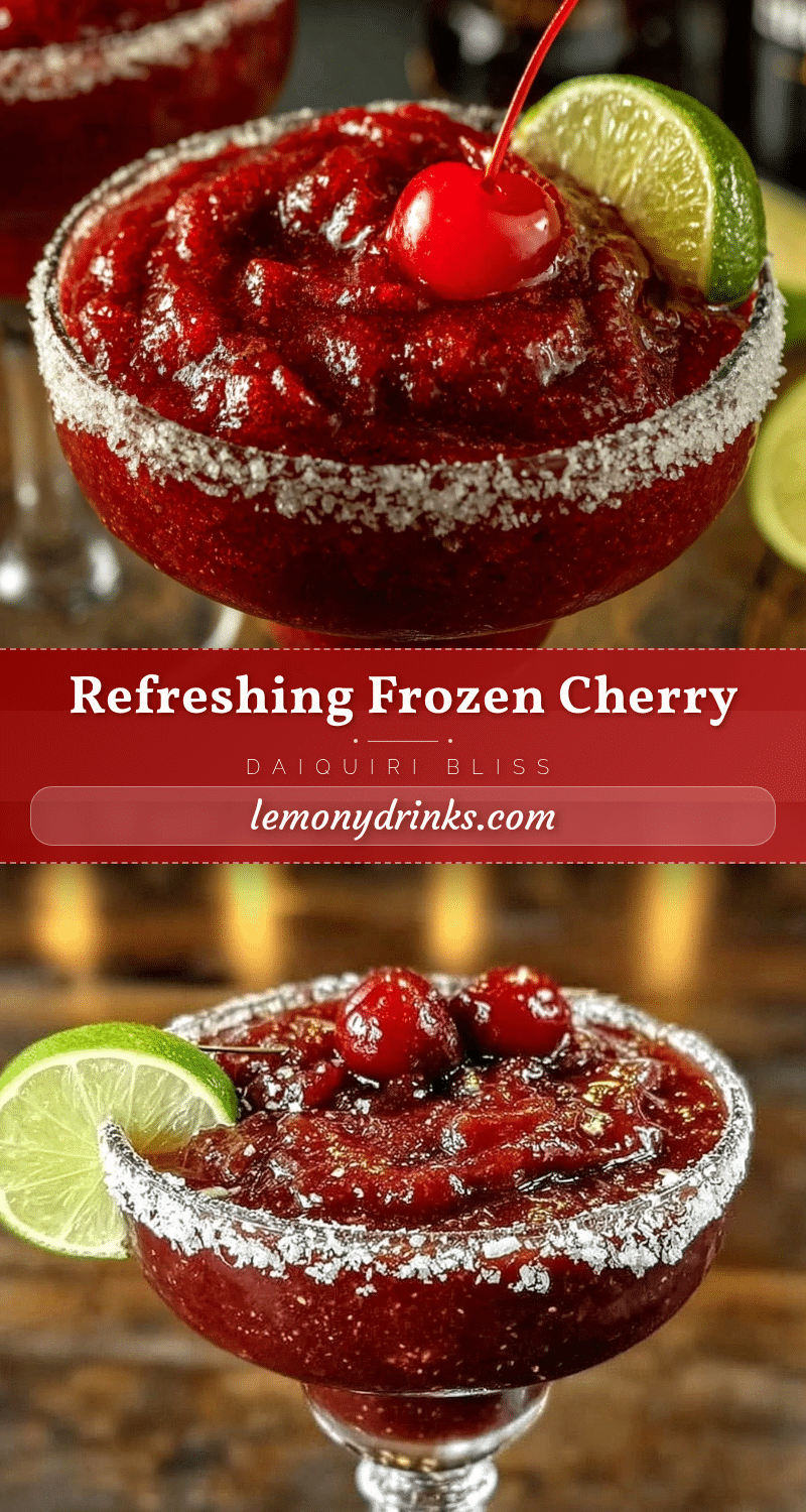 frozen cherry daiquiri recipe recipe