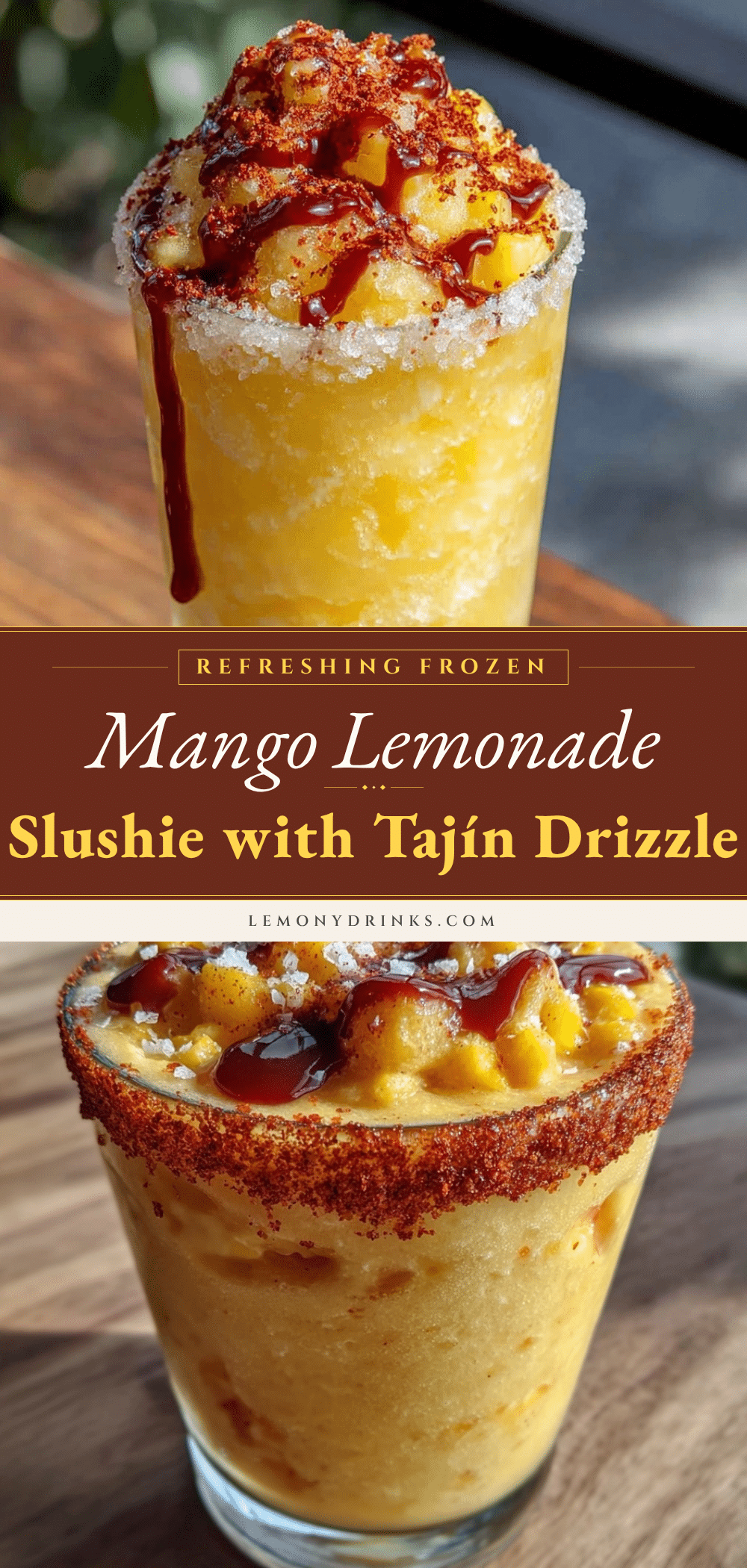 frozen mango lemonade slushie recipe