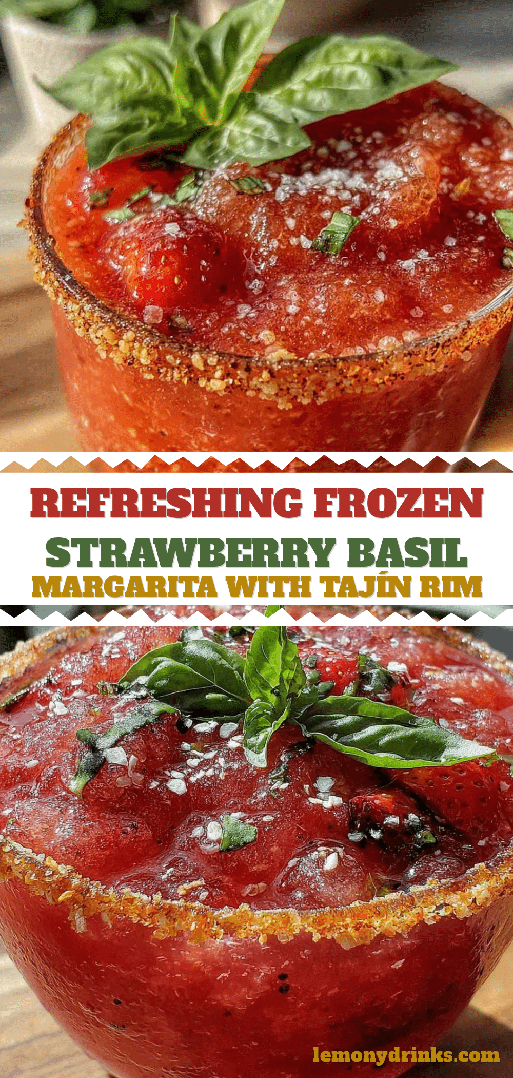 frozen strawberry basil margarita recipe