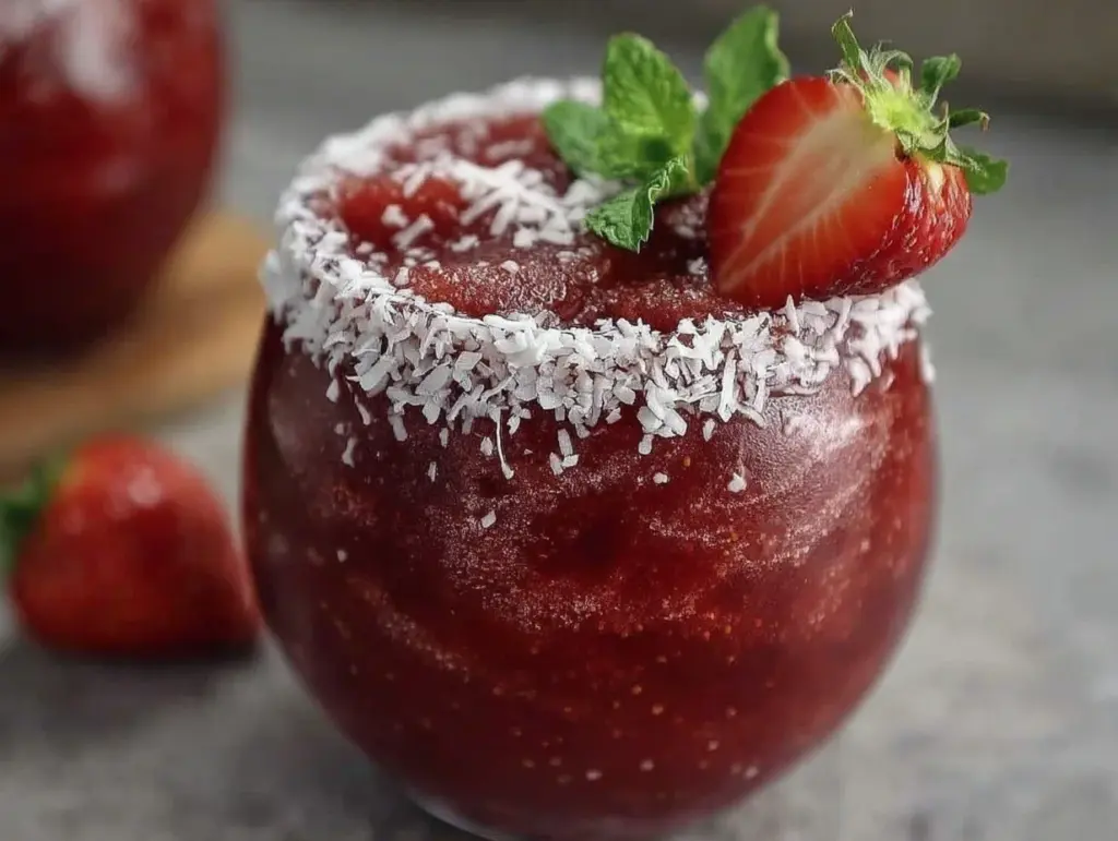 frozen strawberry daiquiri - featured image