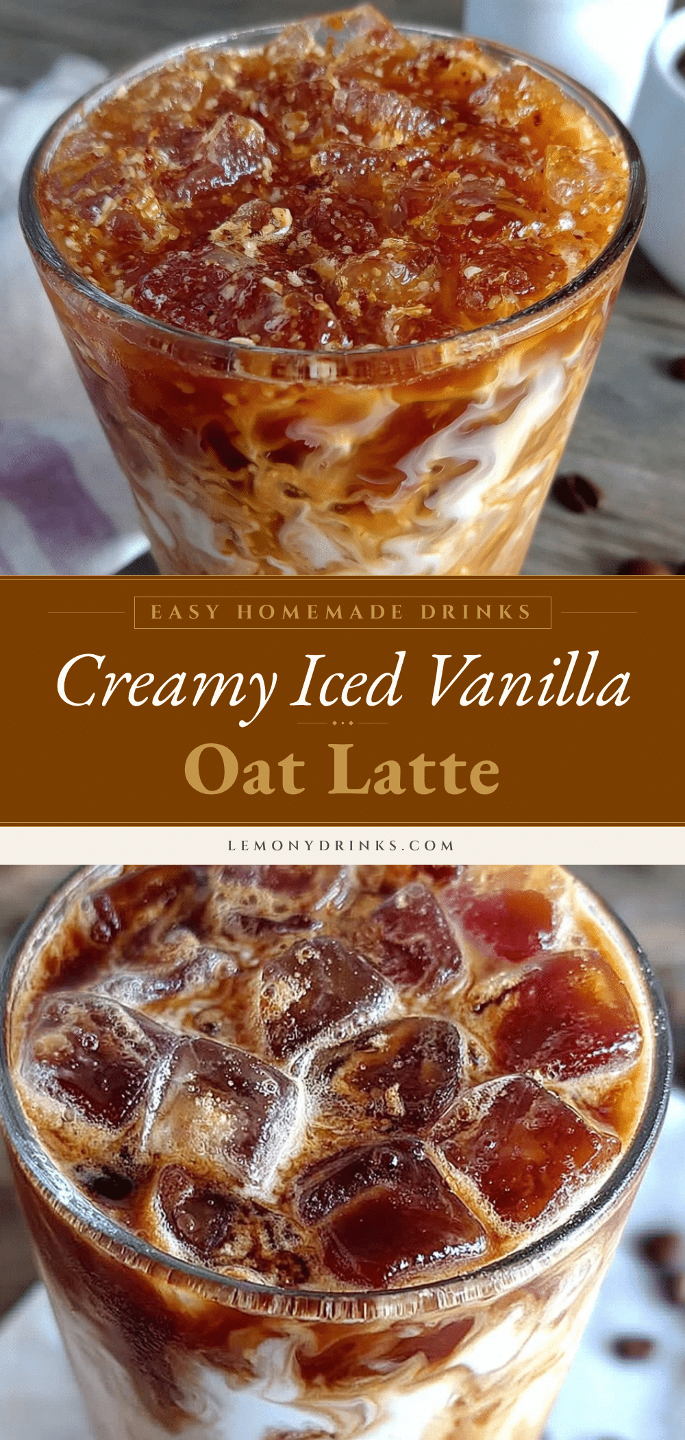 iced vanilla latte recipe