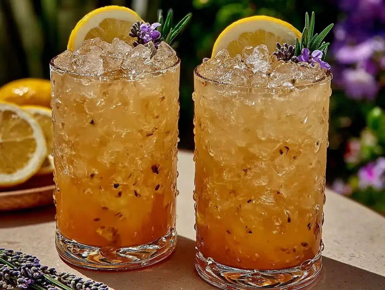 lavender honey lemonade preparation steps