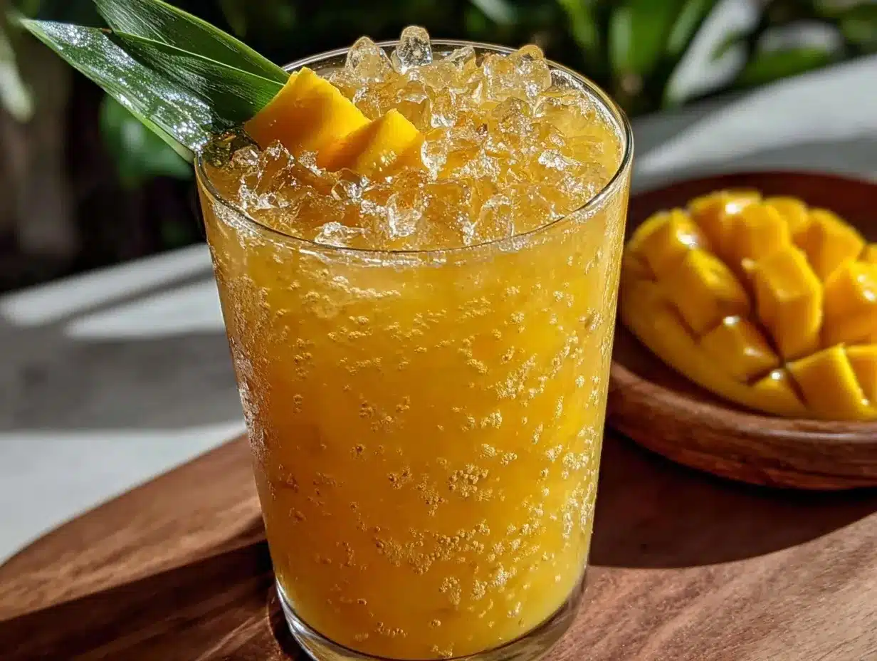 mango coconut agua fresca preparation steps