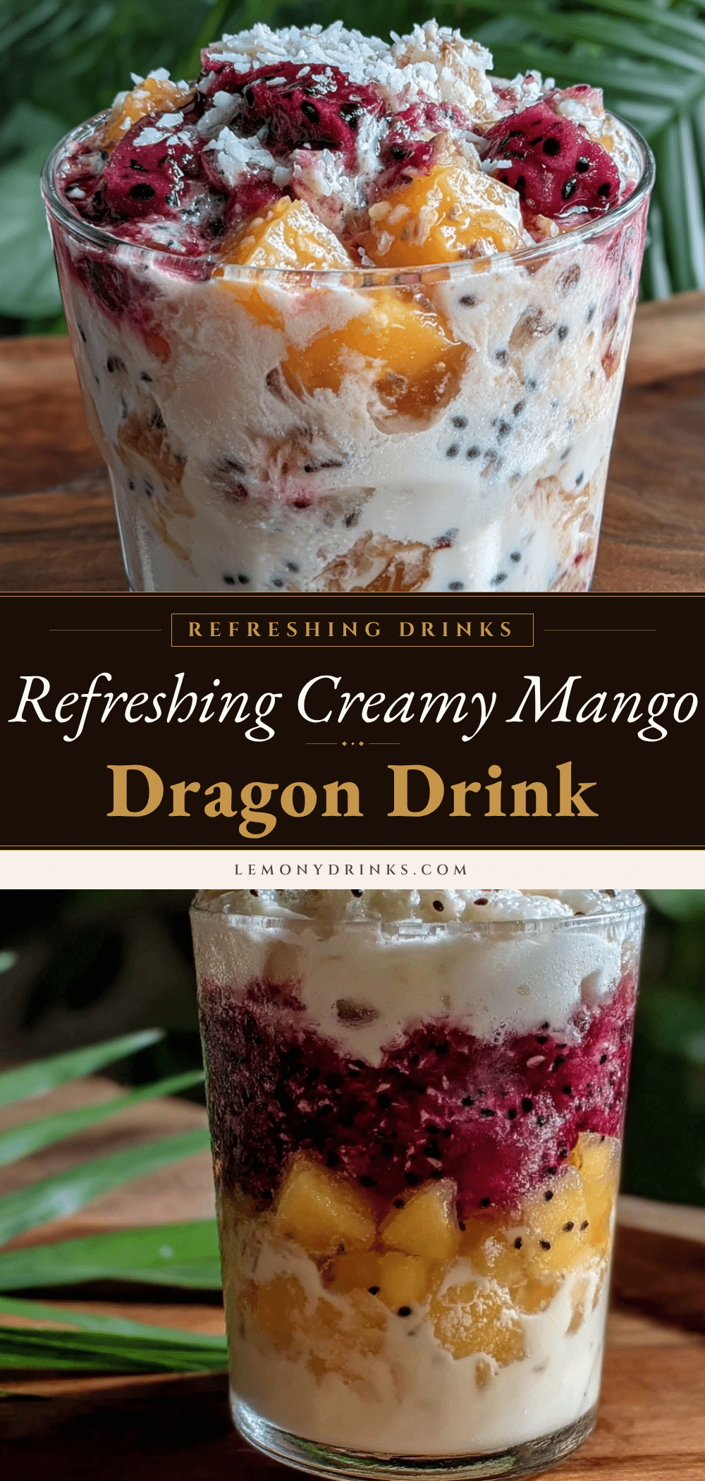 mango dragonfruit smoothie recipe