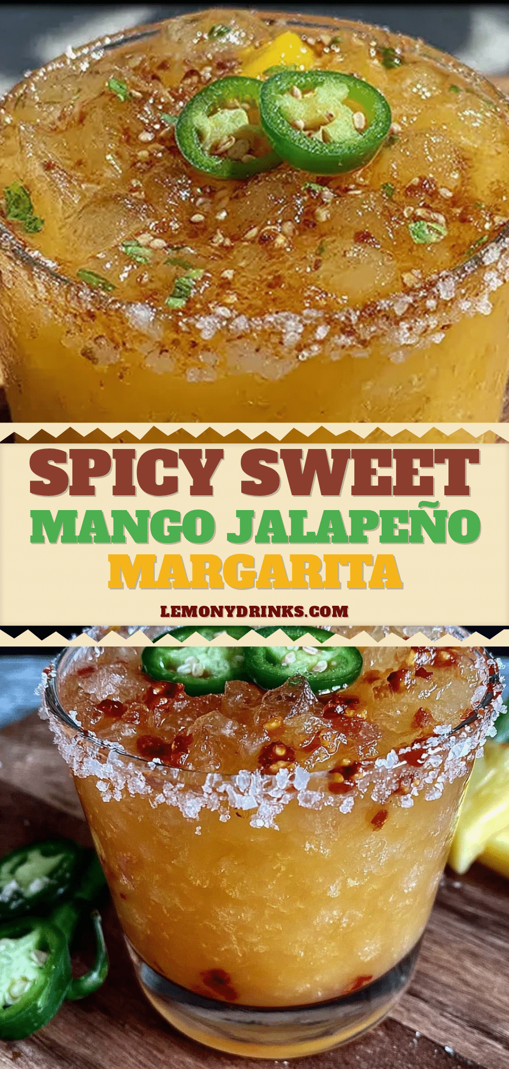 mango jalapeño margarita recipe