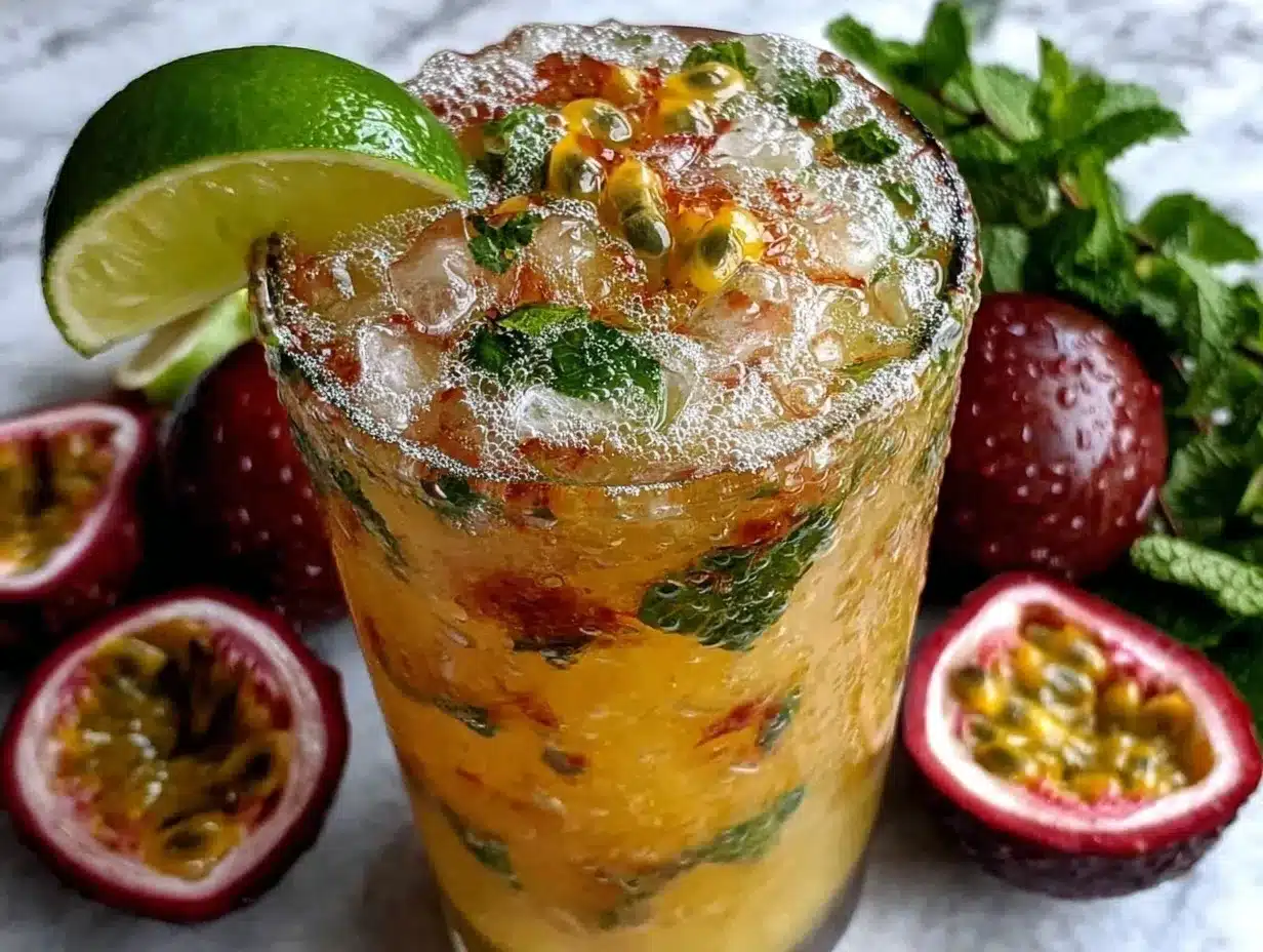 passion fruit mojito preparation steps