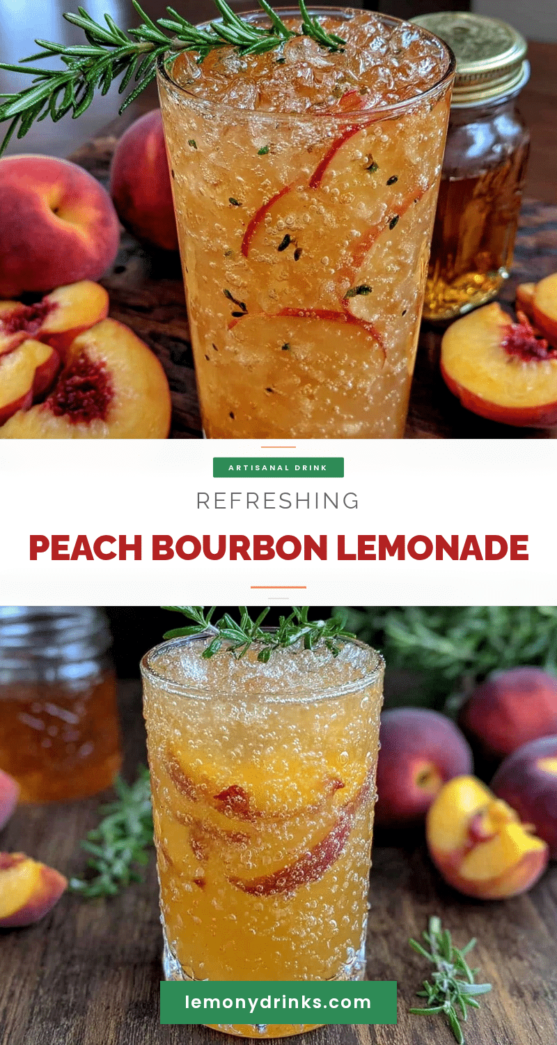 peach bourbon lemonade recipe