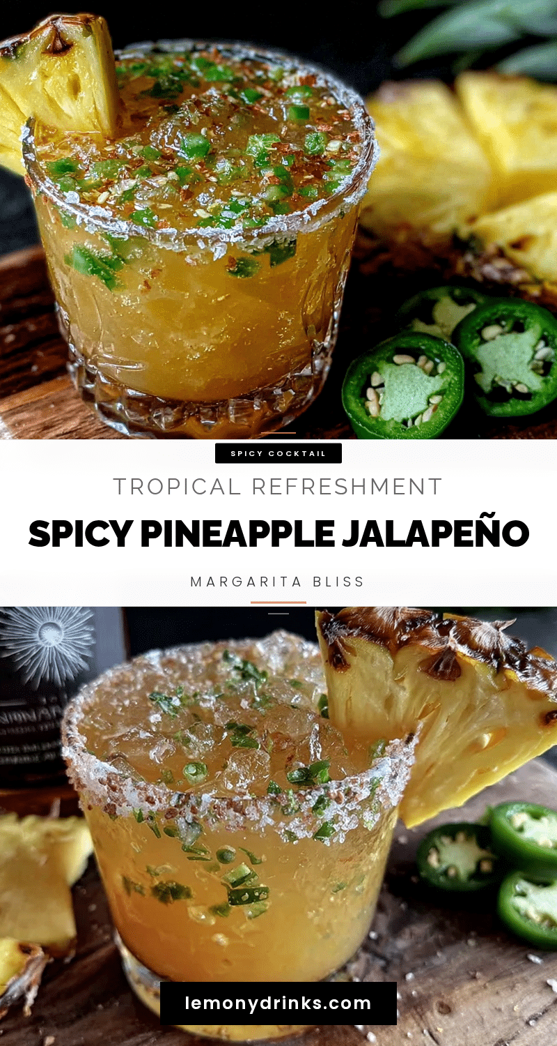 pineapple jalapeño margarita recipe