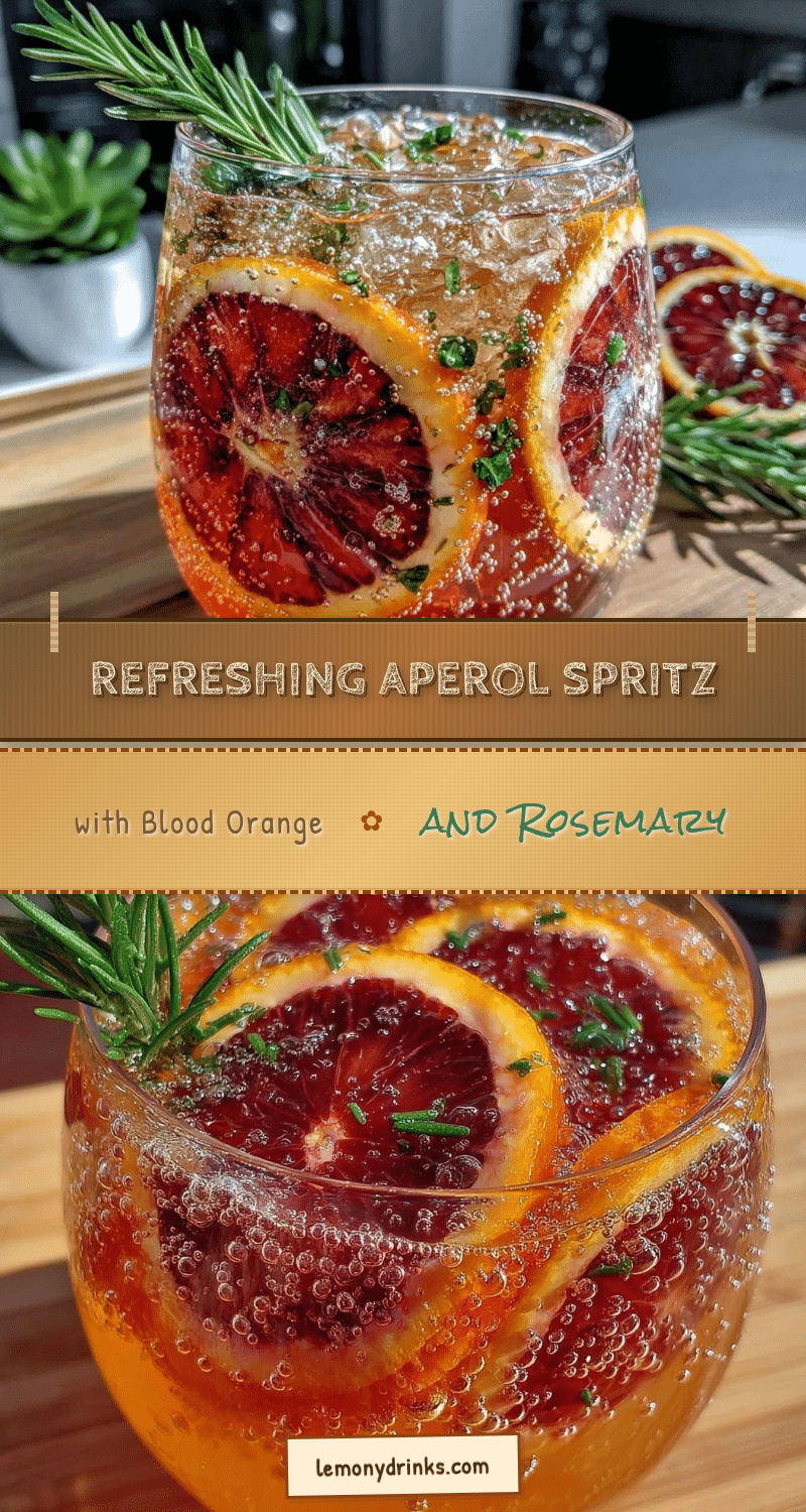 Refreshing Aperol Spritz recipe