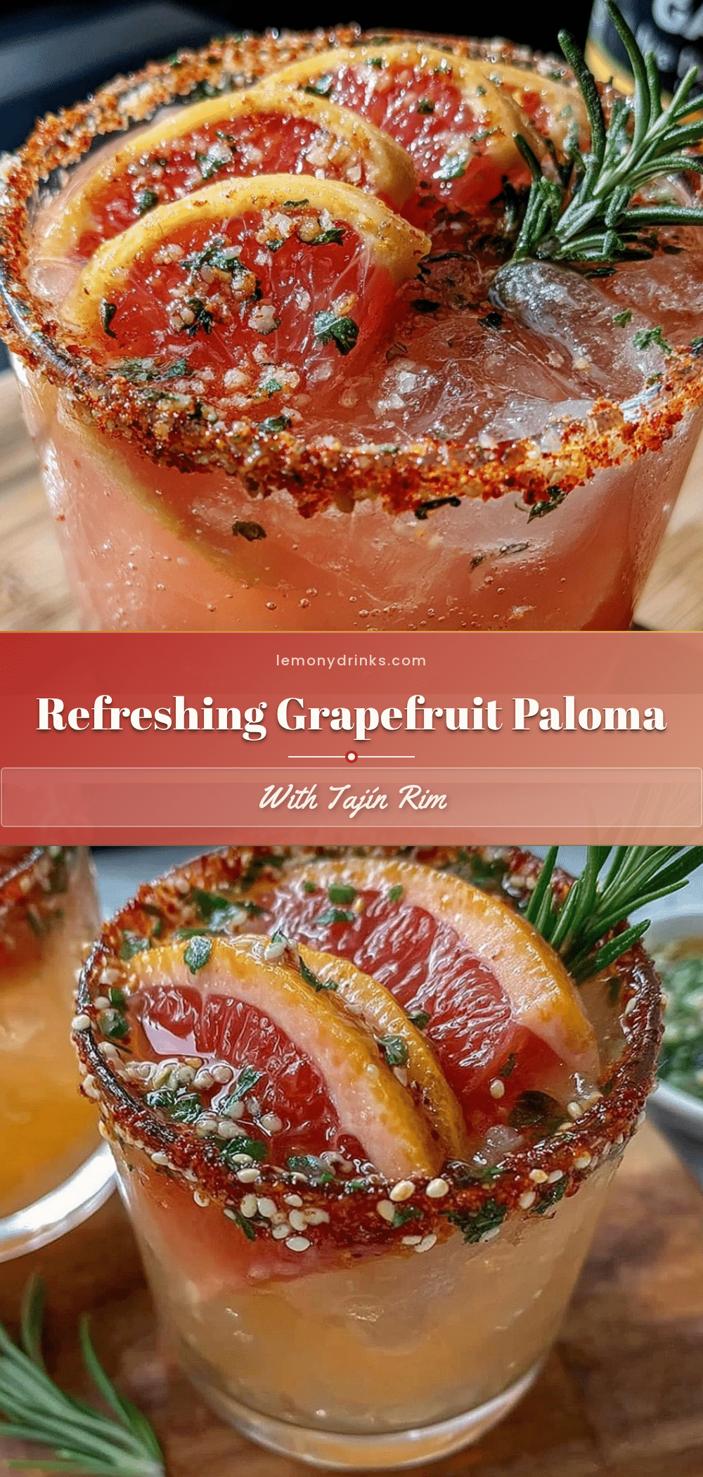 Refreshing Grapefruit Paloma recipe