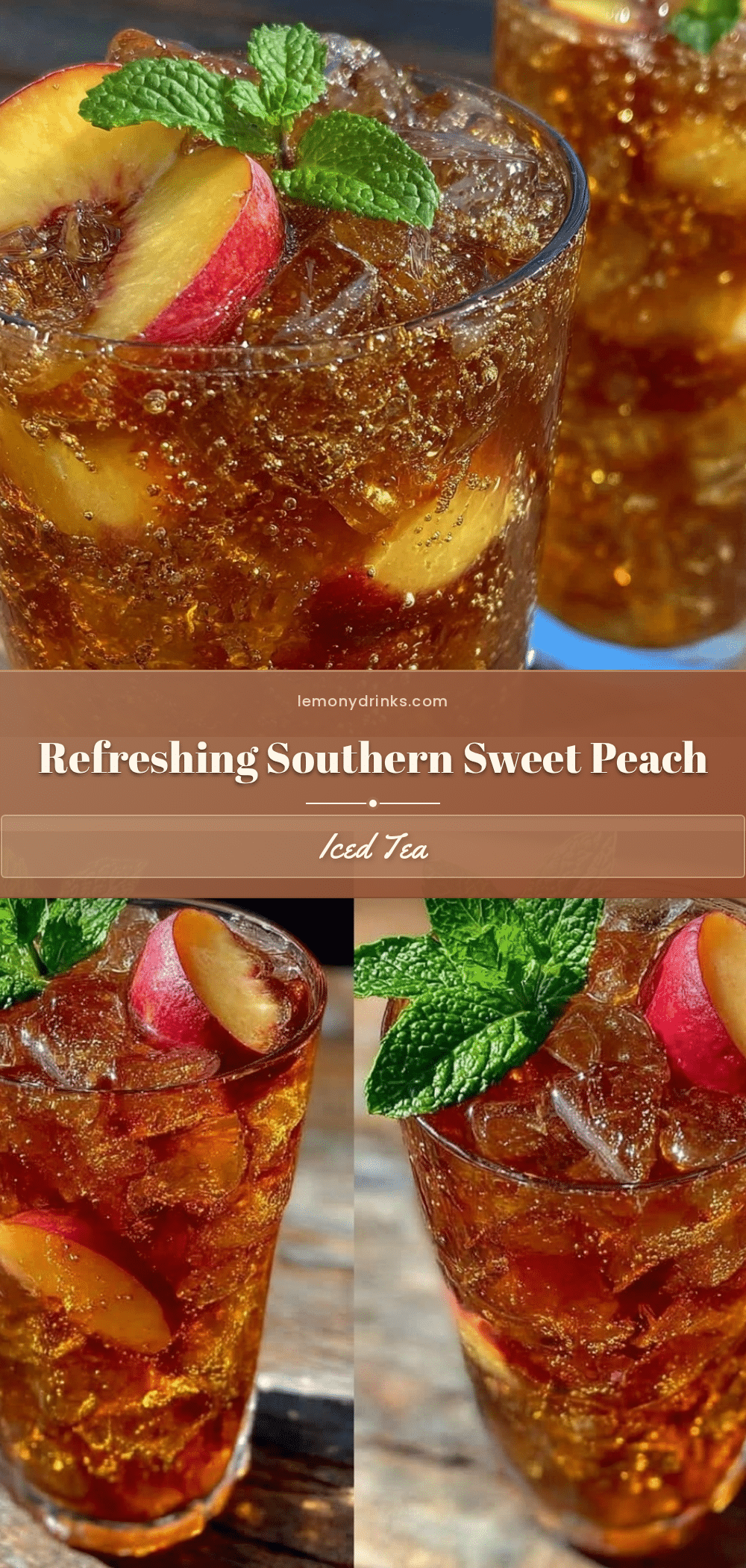 southern sweet peach iced tea recipe