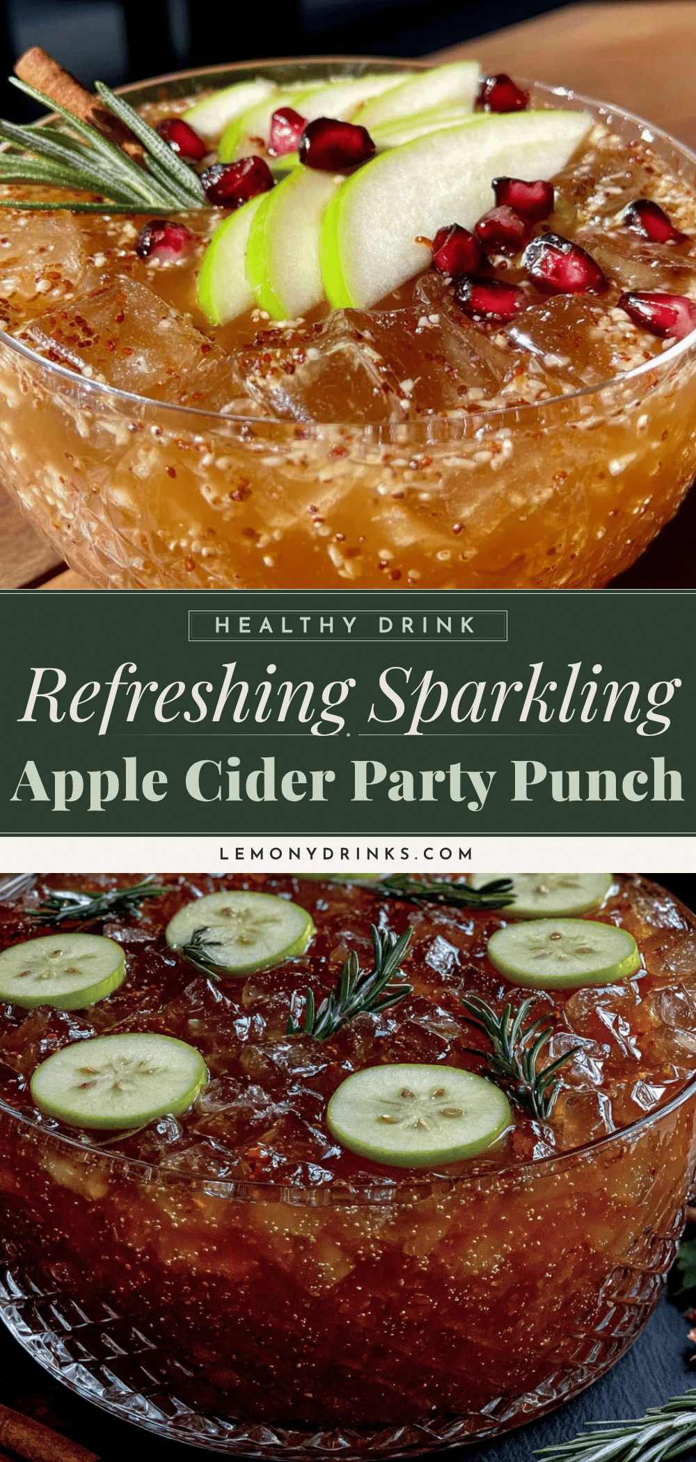 sparkling apple cider punch recipe