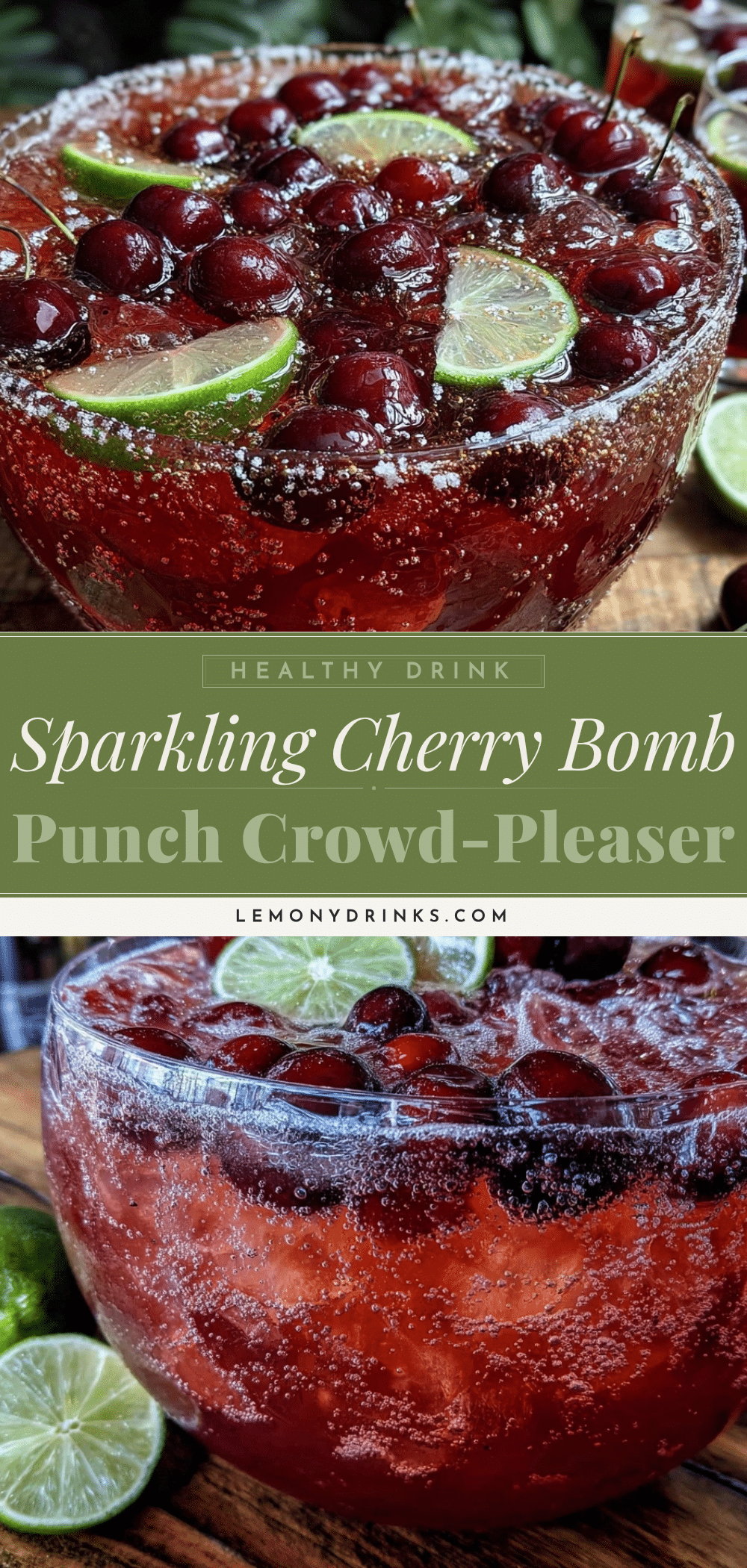 sparkling cherry bomb punch recipe