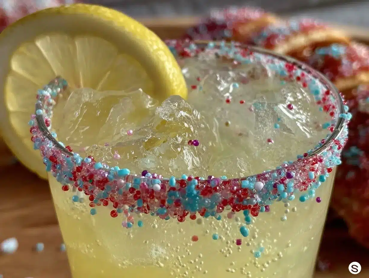 sparkling firecracker lemonade preparation steps