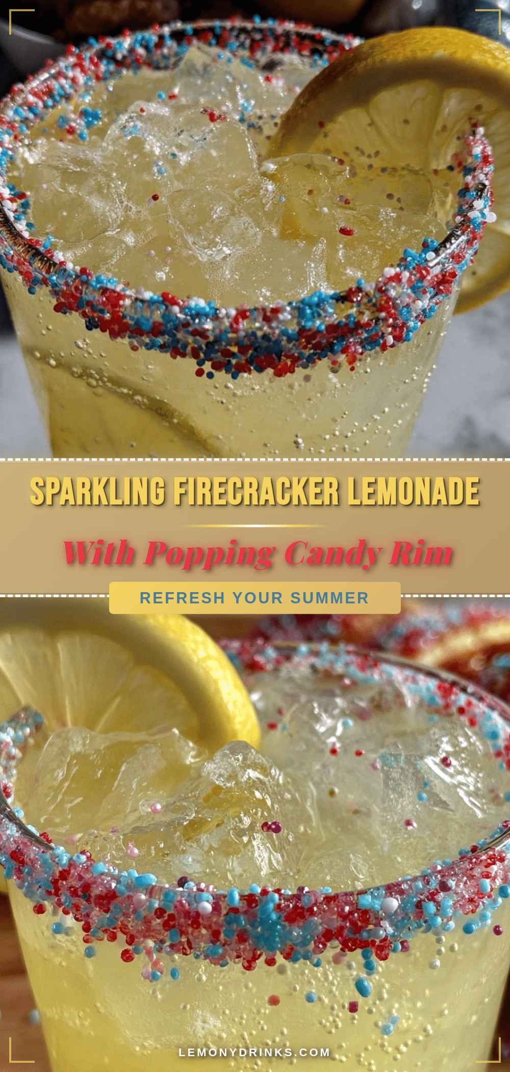 sparkling firecracker lemonade recipe
