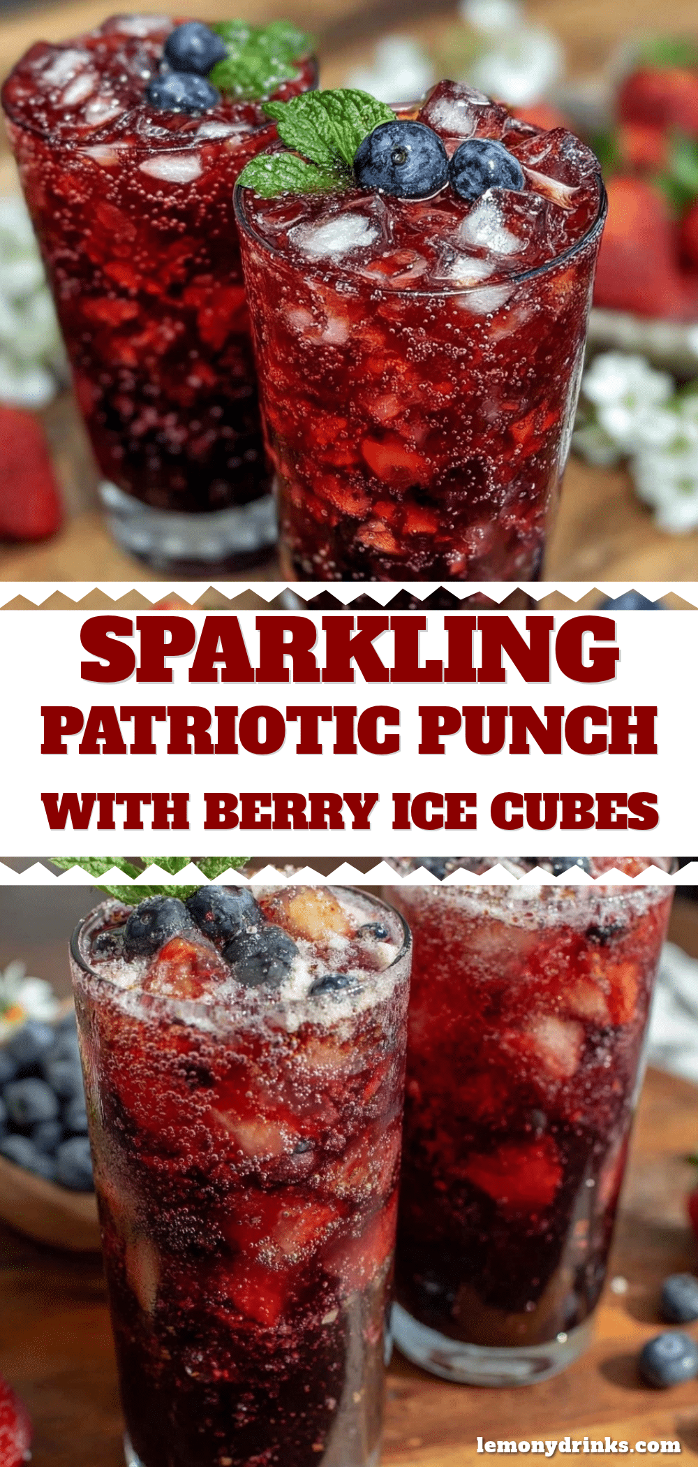 sparkling patriotic punch recipe