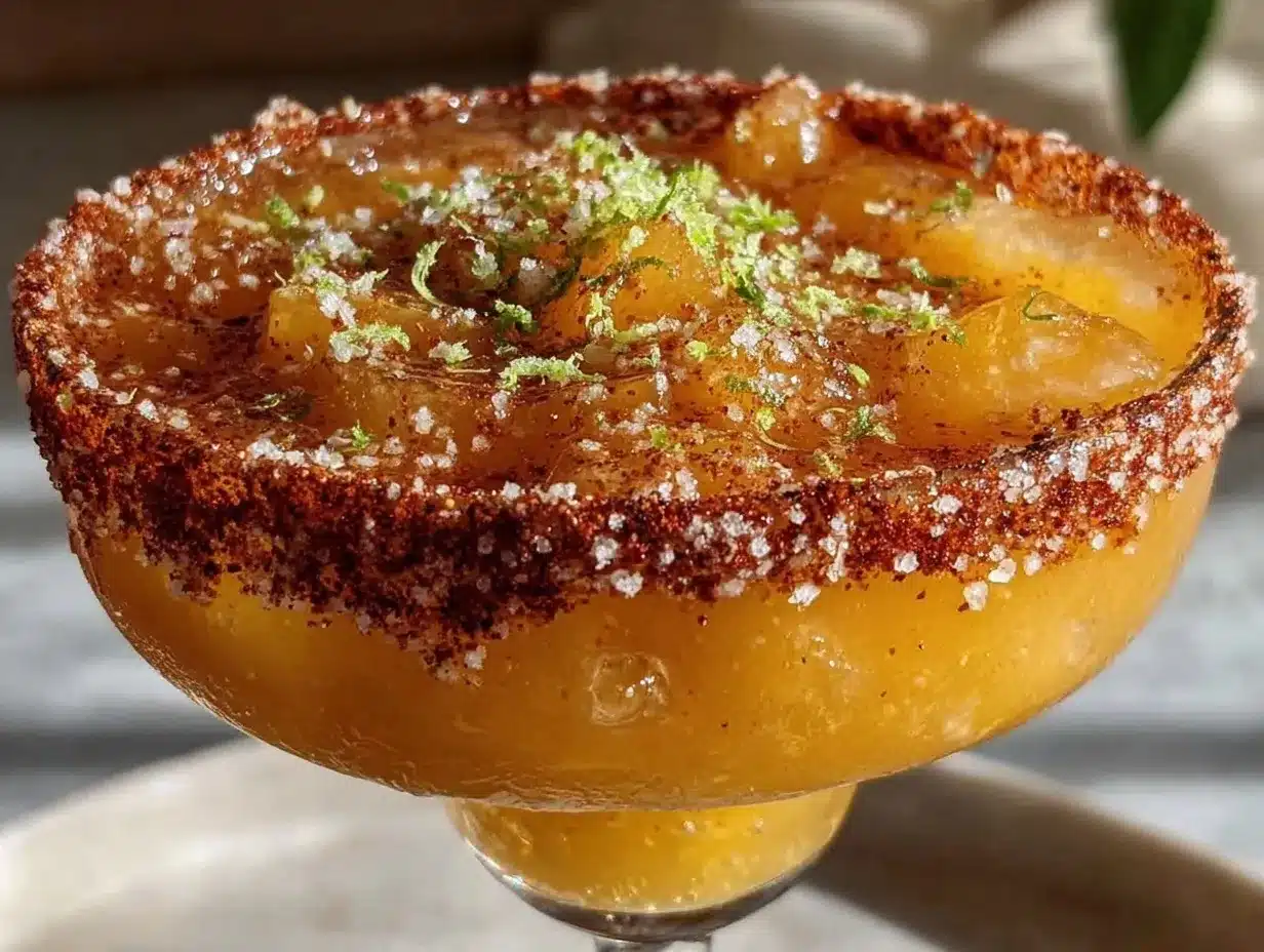 spicy mango chili margarita preparation steps