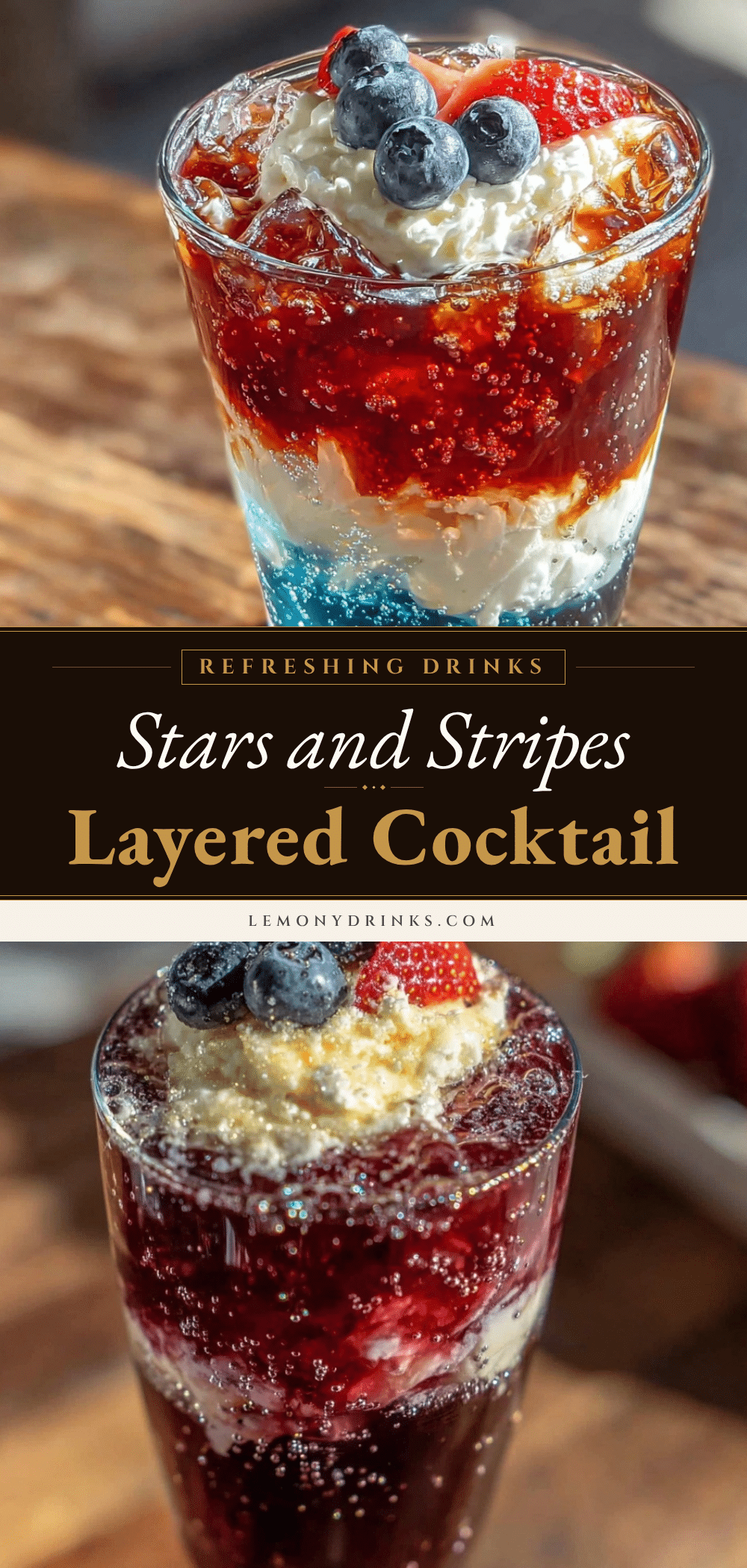 stars and stripes layered cocktail recipe