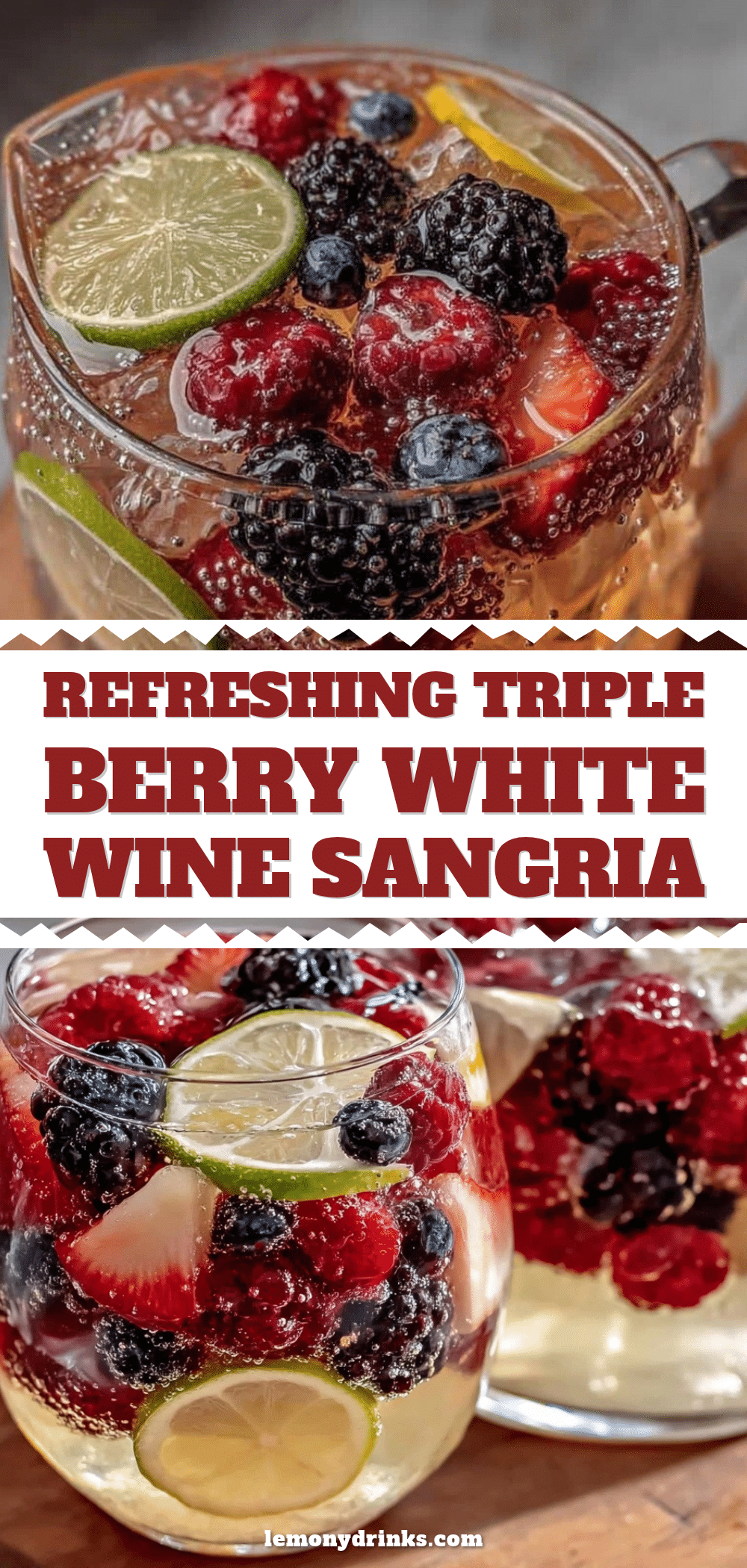 triple berry white wine sangria recipe