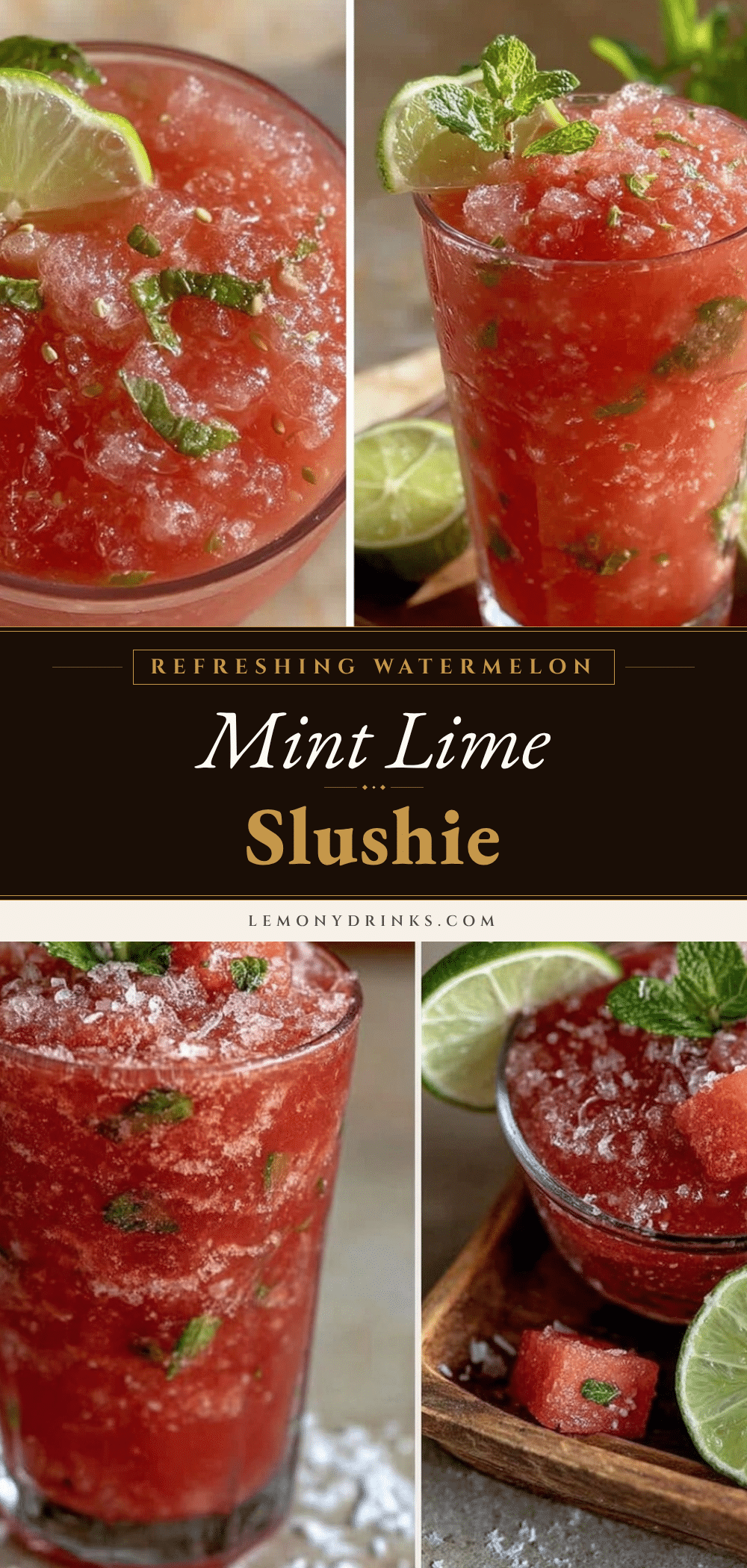 watermelon mint slushie recipe