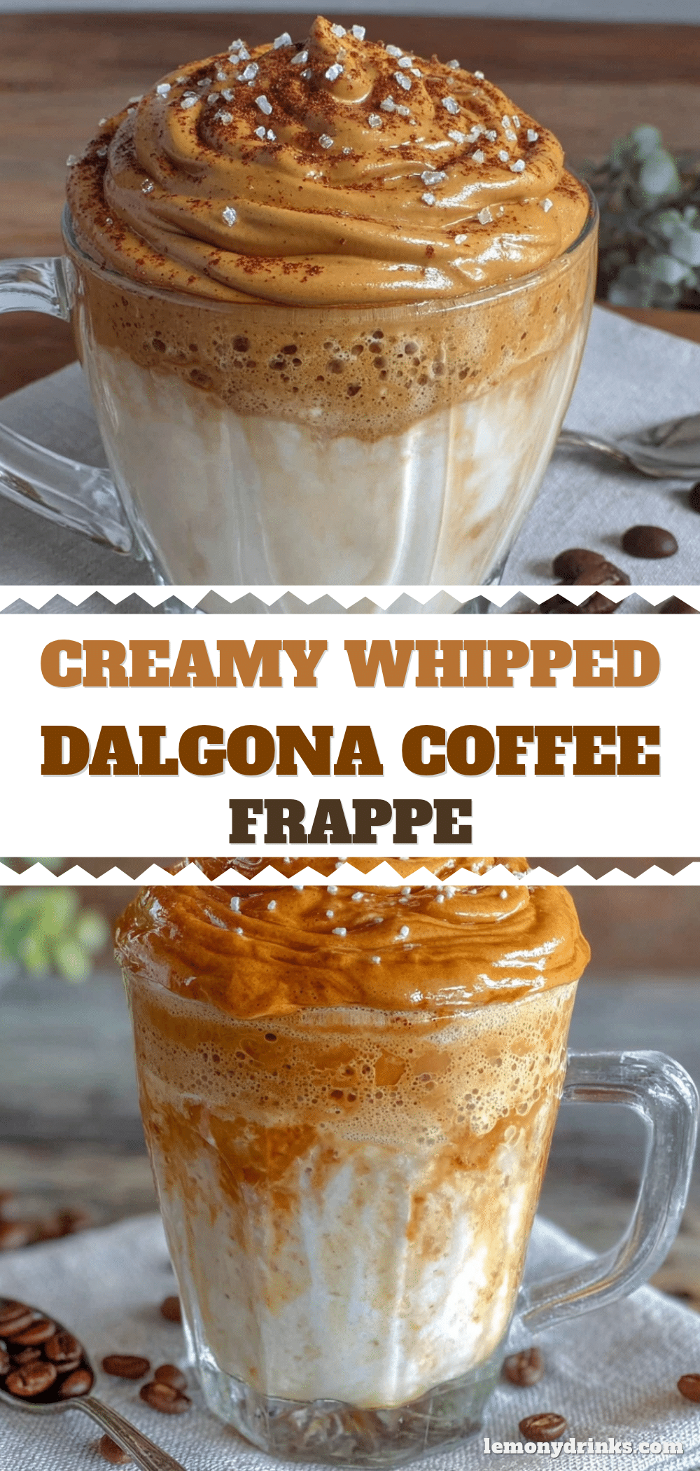 whipped coffee frappe recipe
