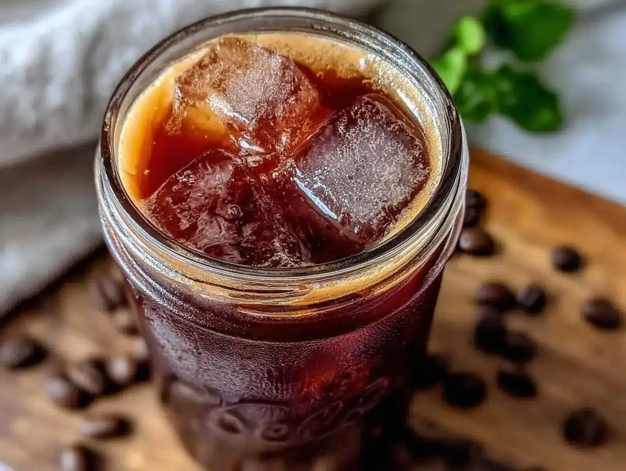 24-hour cold brew coffee concentrate preparation steps