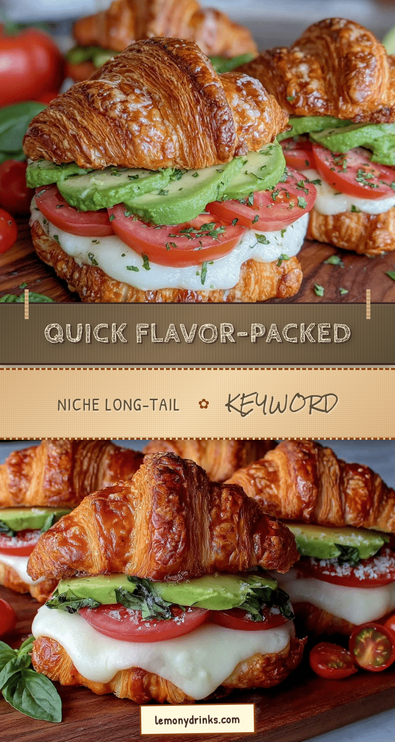 avocado tomato croissant sandwich recipe