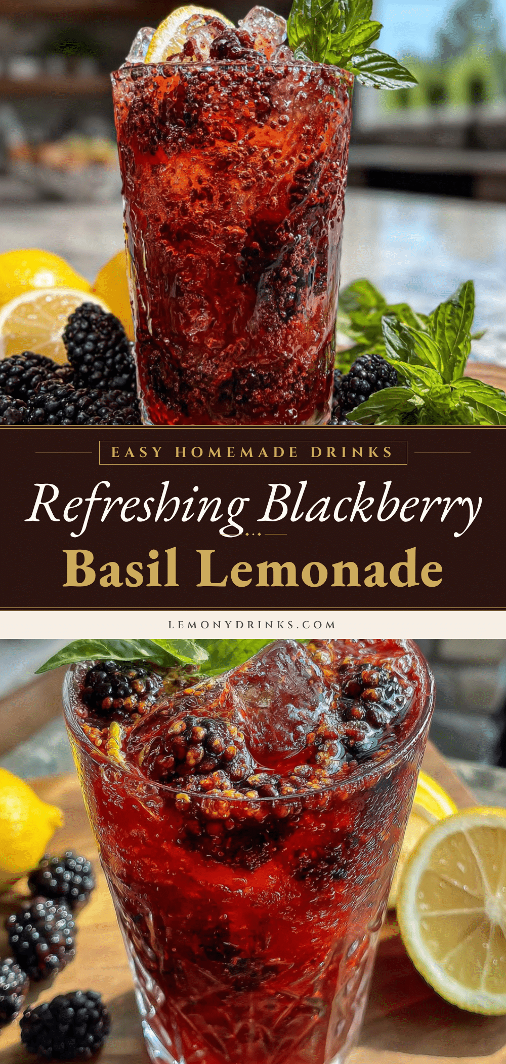 blackberry basil lemonade recipe