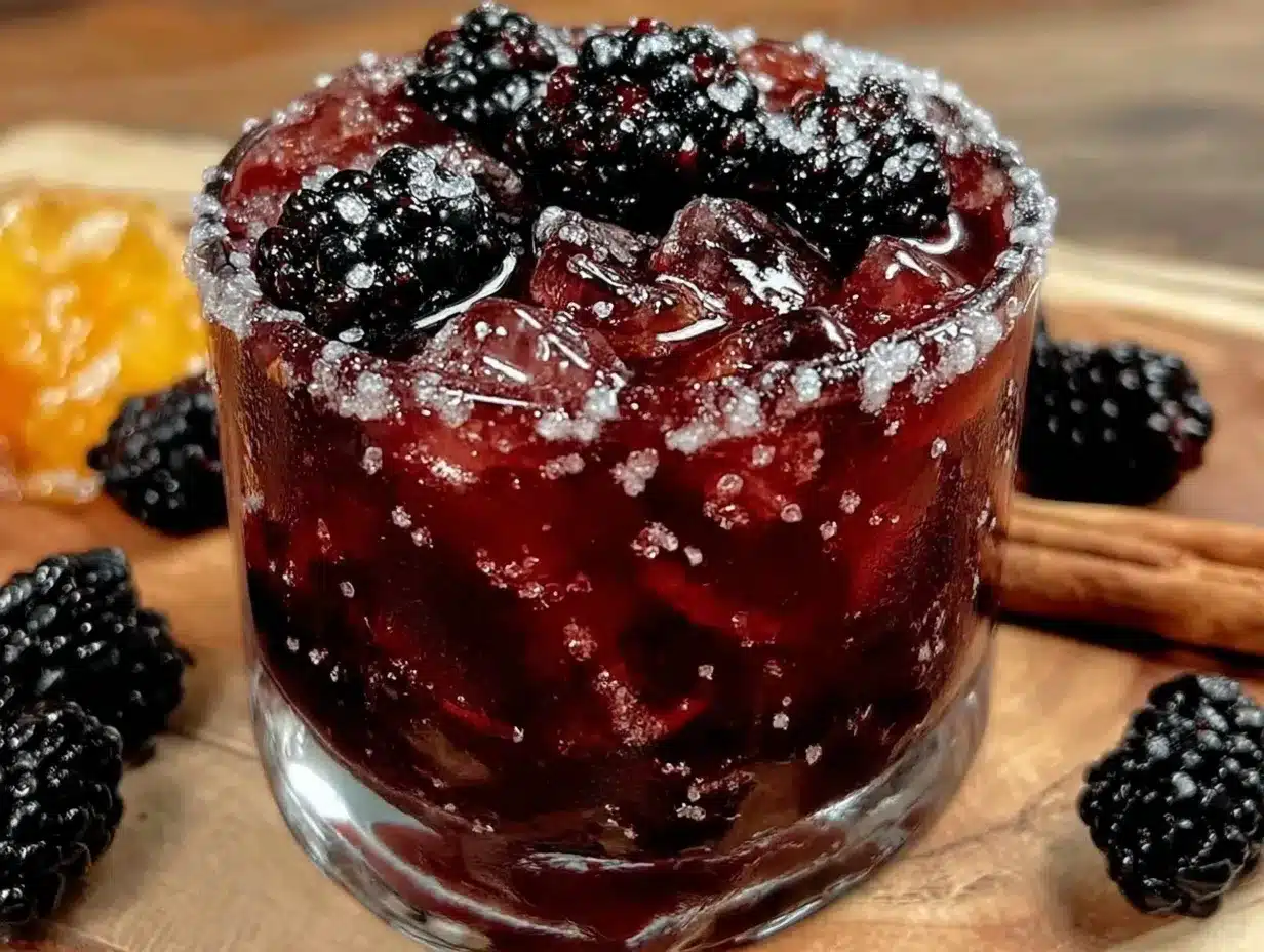 blackberry bourbon punch preparation steps