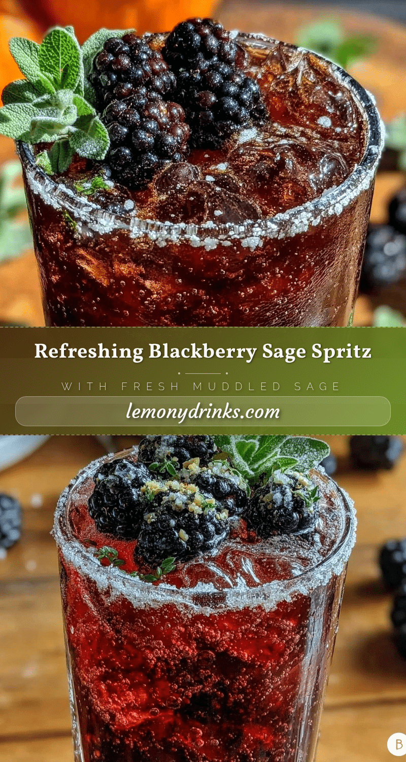 Blackberry Sage Spritz recipe