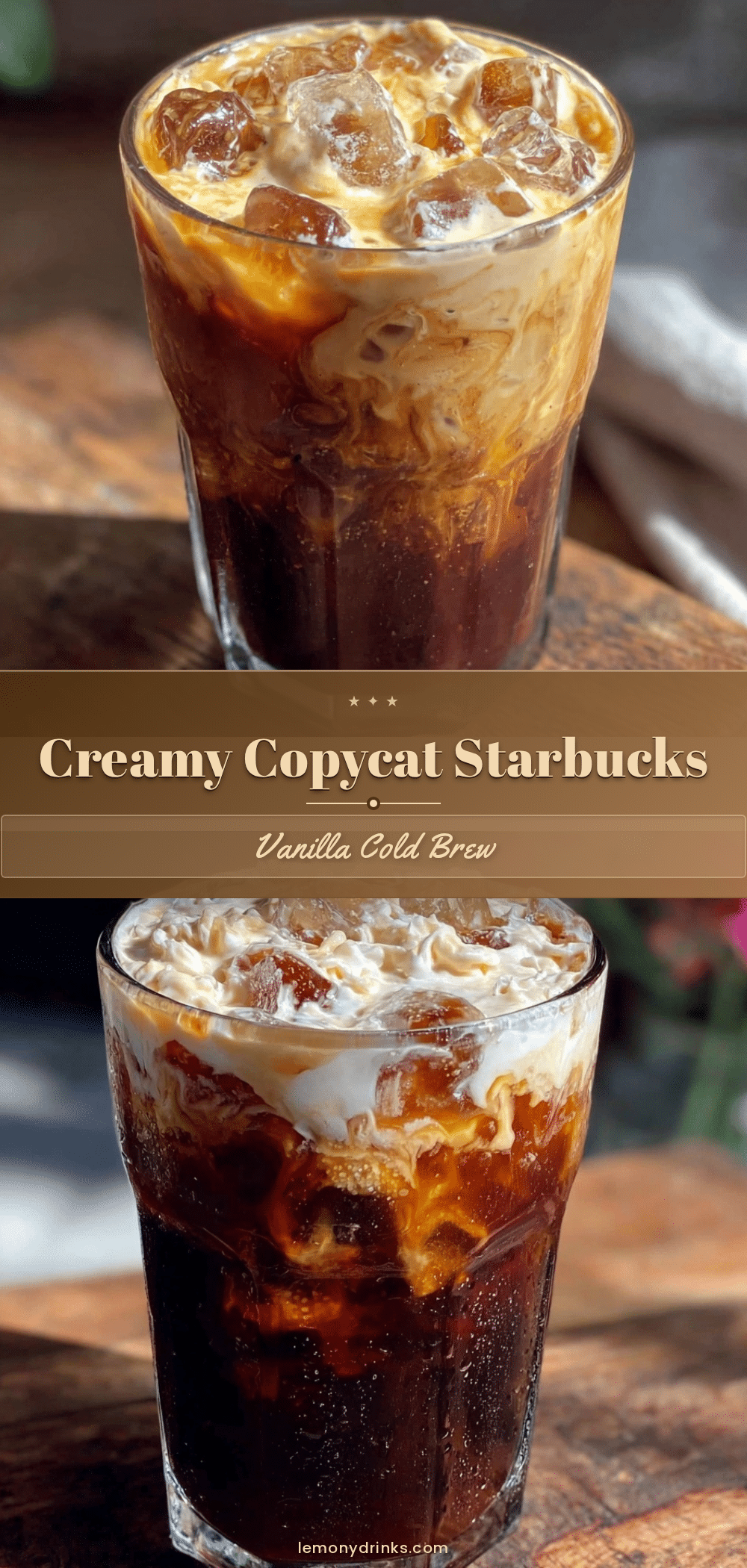 copycat Starbucks vanilla sweet cream cold brew recipe