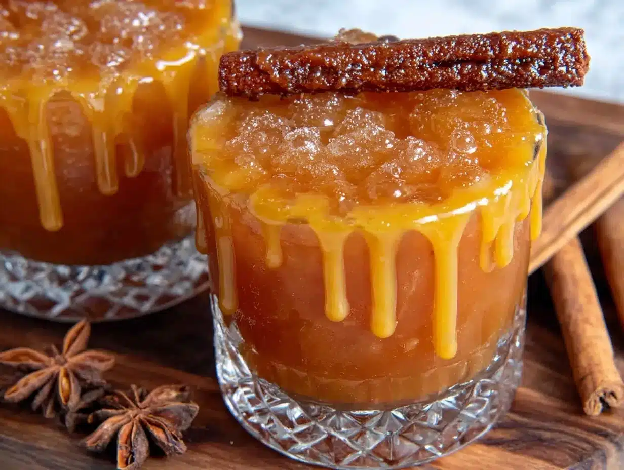 cozy apple pie moonshine cocktail preparation steps