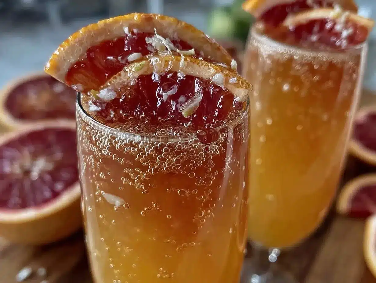 craft beer mimosa preparation steps