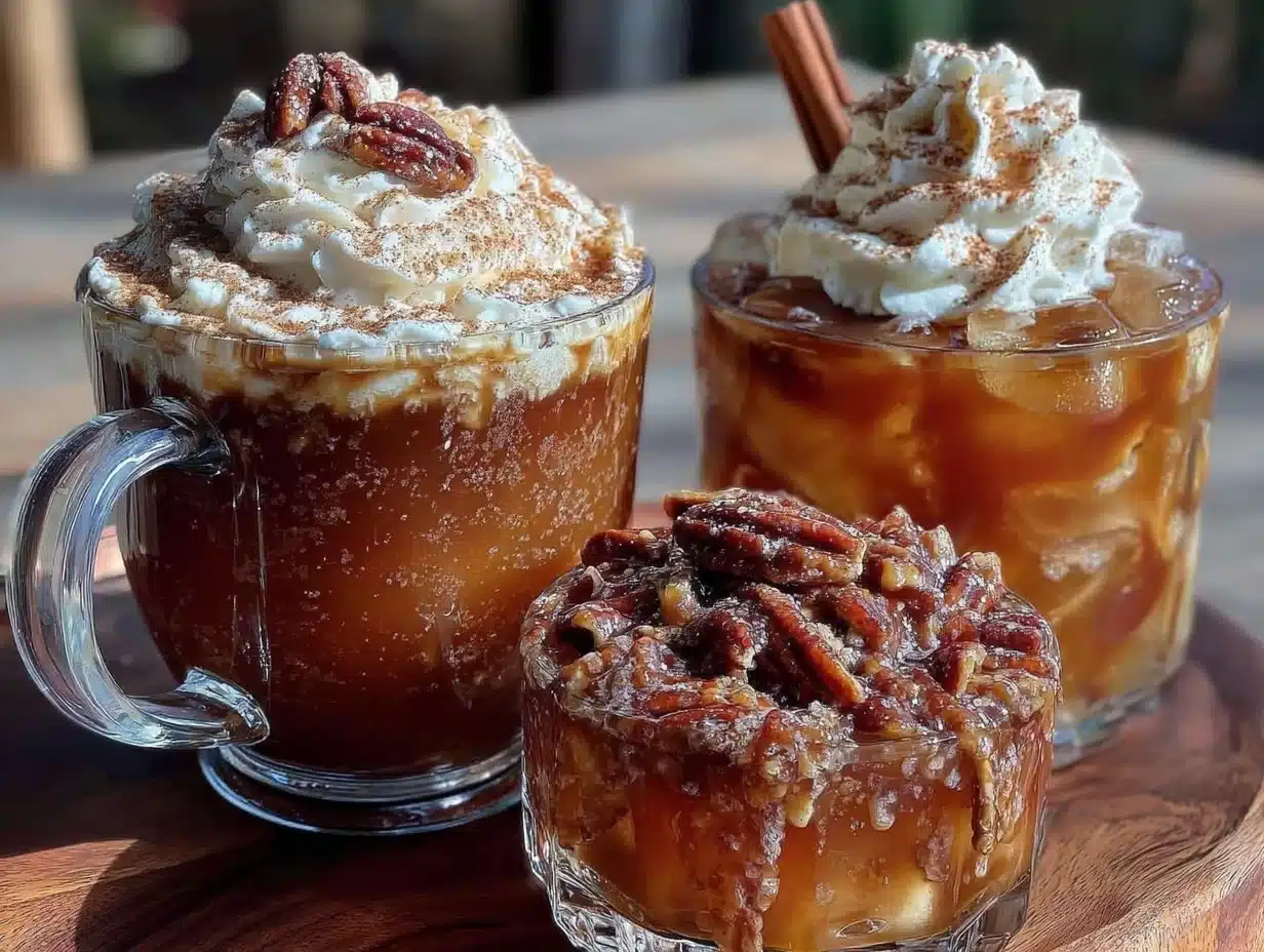 creamy brown butter caramel apple cider - featured image