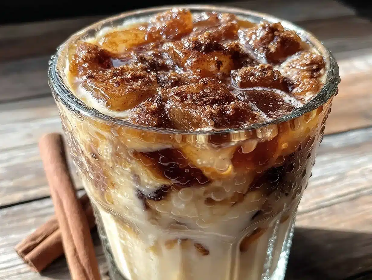 creamy dirty chai iced latte - featured image