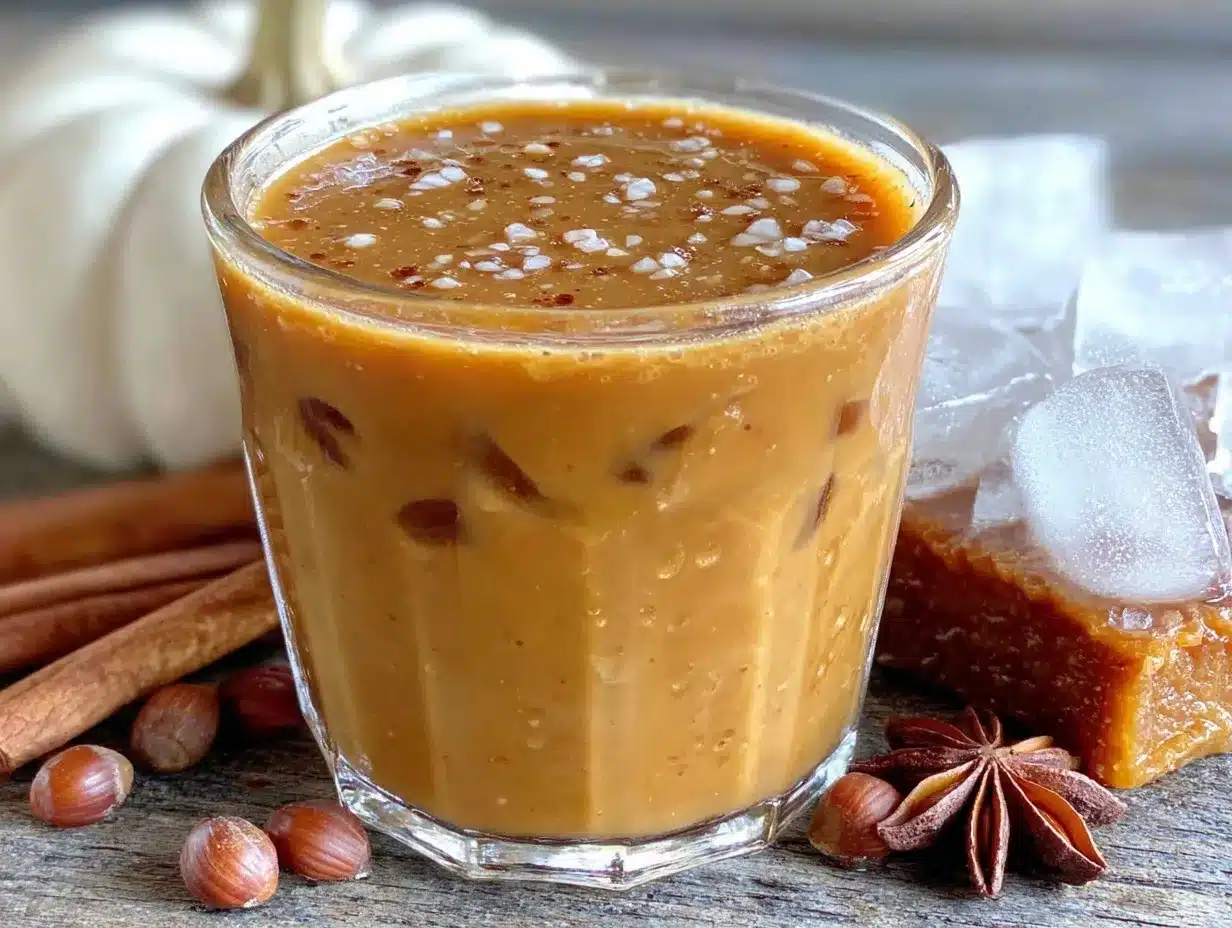 creamy homemade pumpkin spice coffee creamer preparation steps