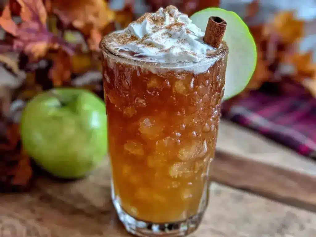 crisp apple cider shandy tailgate sipper - featured image